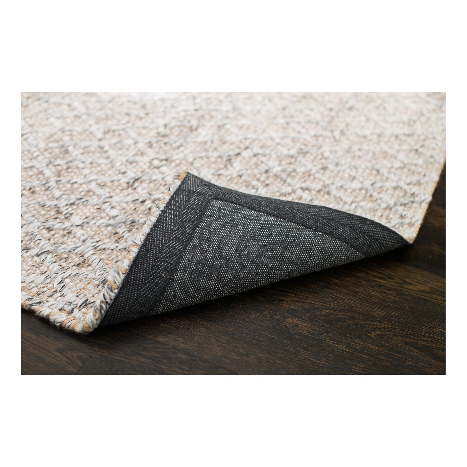Anji Mountain Sigis Soft Jute And Wool-Alternative Rug, 5ft x 8ft, Gray - Image 6