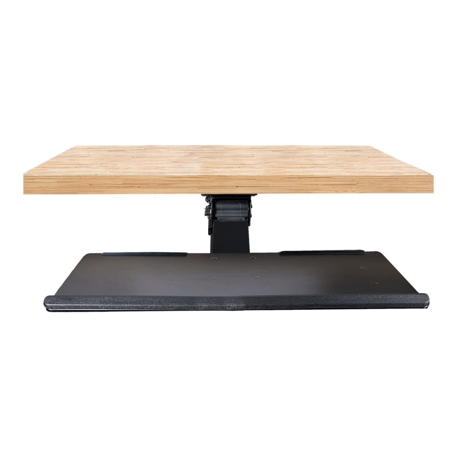 StarTech.com Under Desk Keyboard Tray, Height Adjustable Keyboard and Mouse Tray (10in x 26in), Ergonomic Computer Keyboard Tray w/Mouse Pad