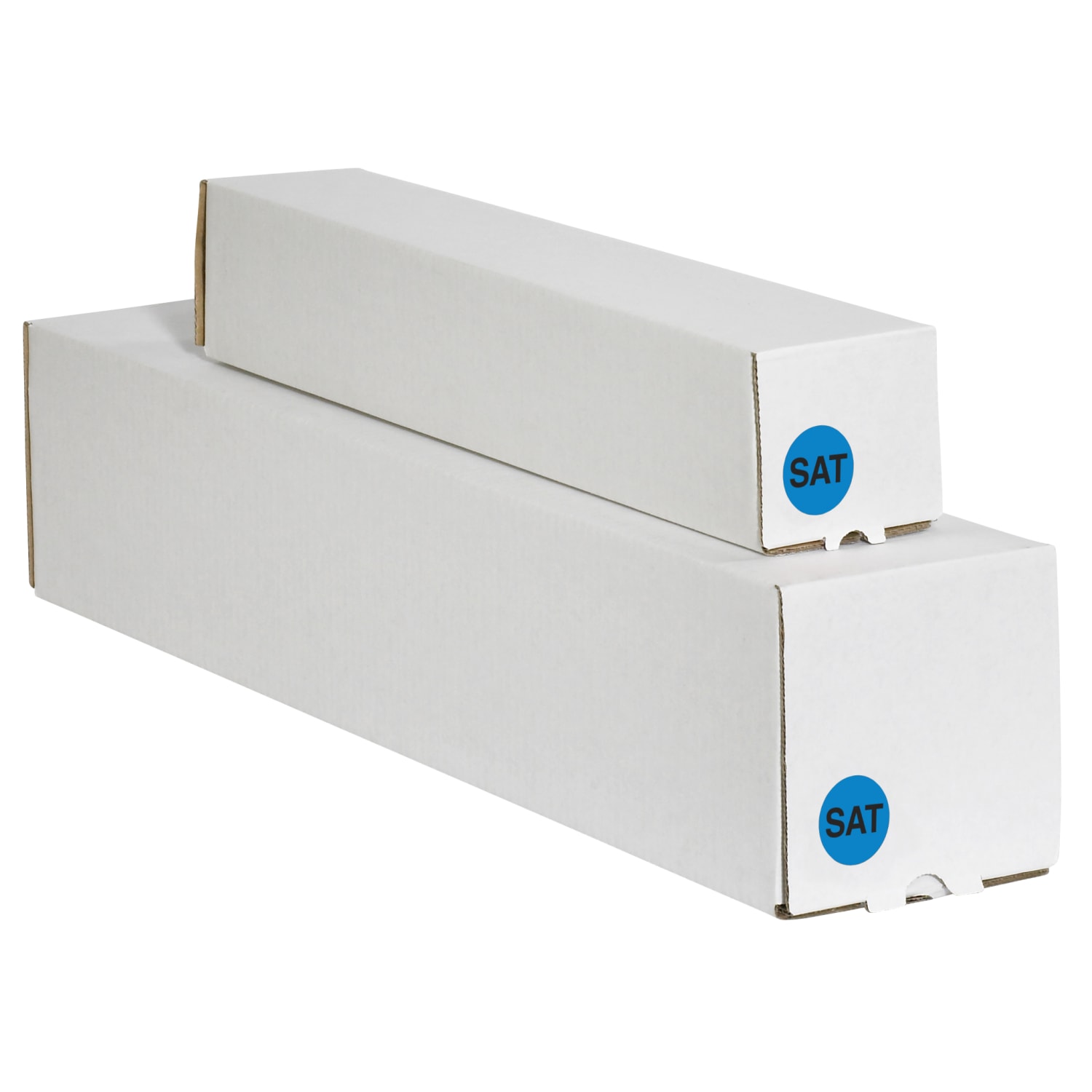 Tape Logic Permanent Inventory Label Roll, DL6551, Weekday-Style, "SAT," 1in, Blue, Roll Of 500 - Image 3