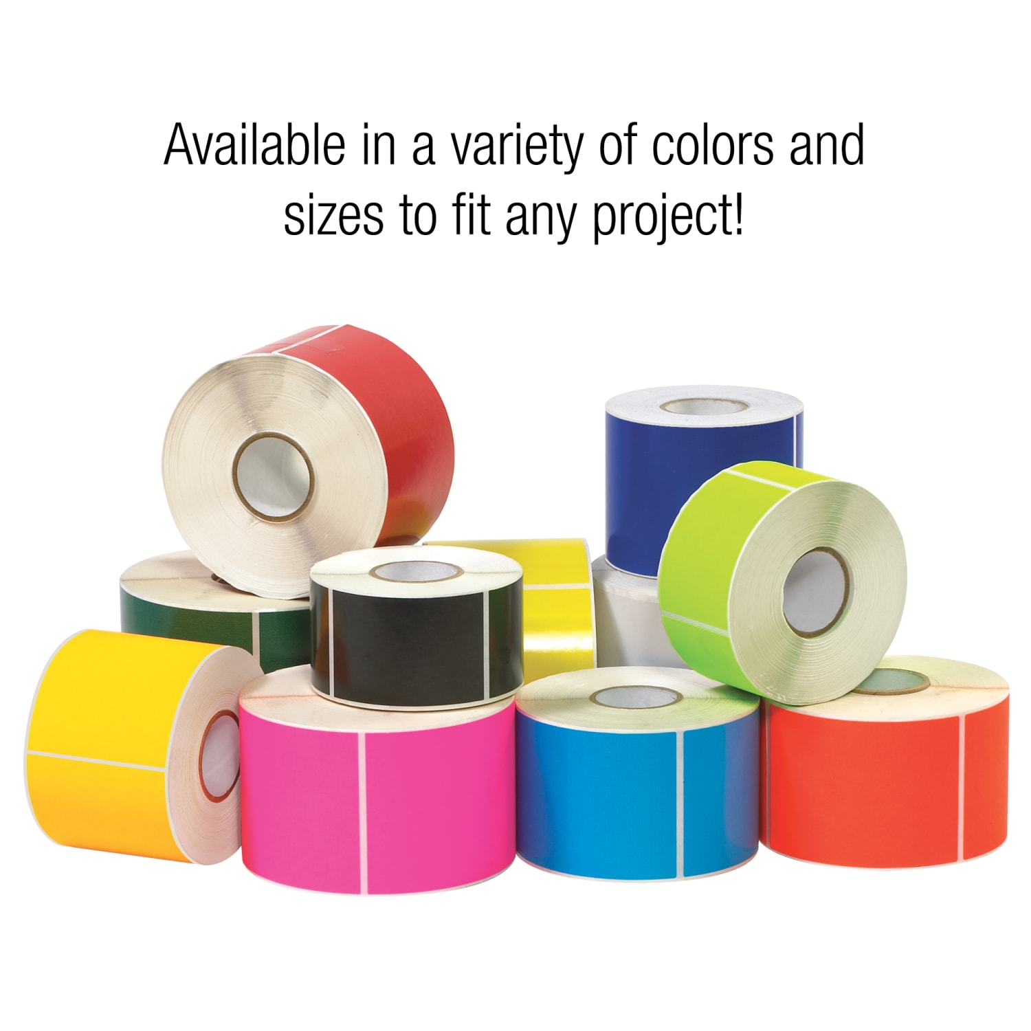 Tape Logic WriteOn Inventory Labels, DL635K, Rectangle, 6in x 4in, Fluorescent Pink, Roll Of 500 - Image 4