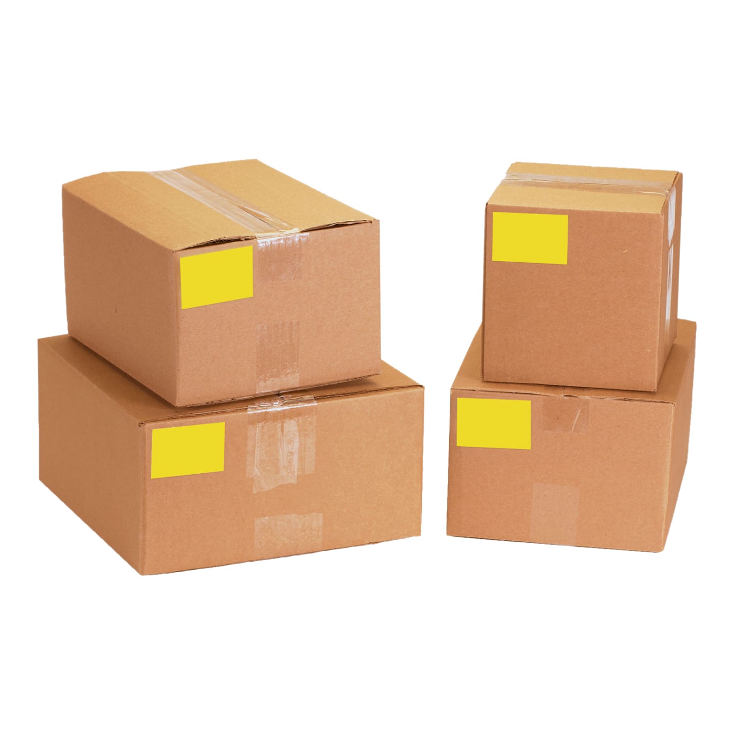 Tape Logic WriteOn Inventory Labels, DL635L, Rectangle, 6in x 4in, Fluorescent Bright Yellow, Roll Of 500 - Image 3