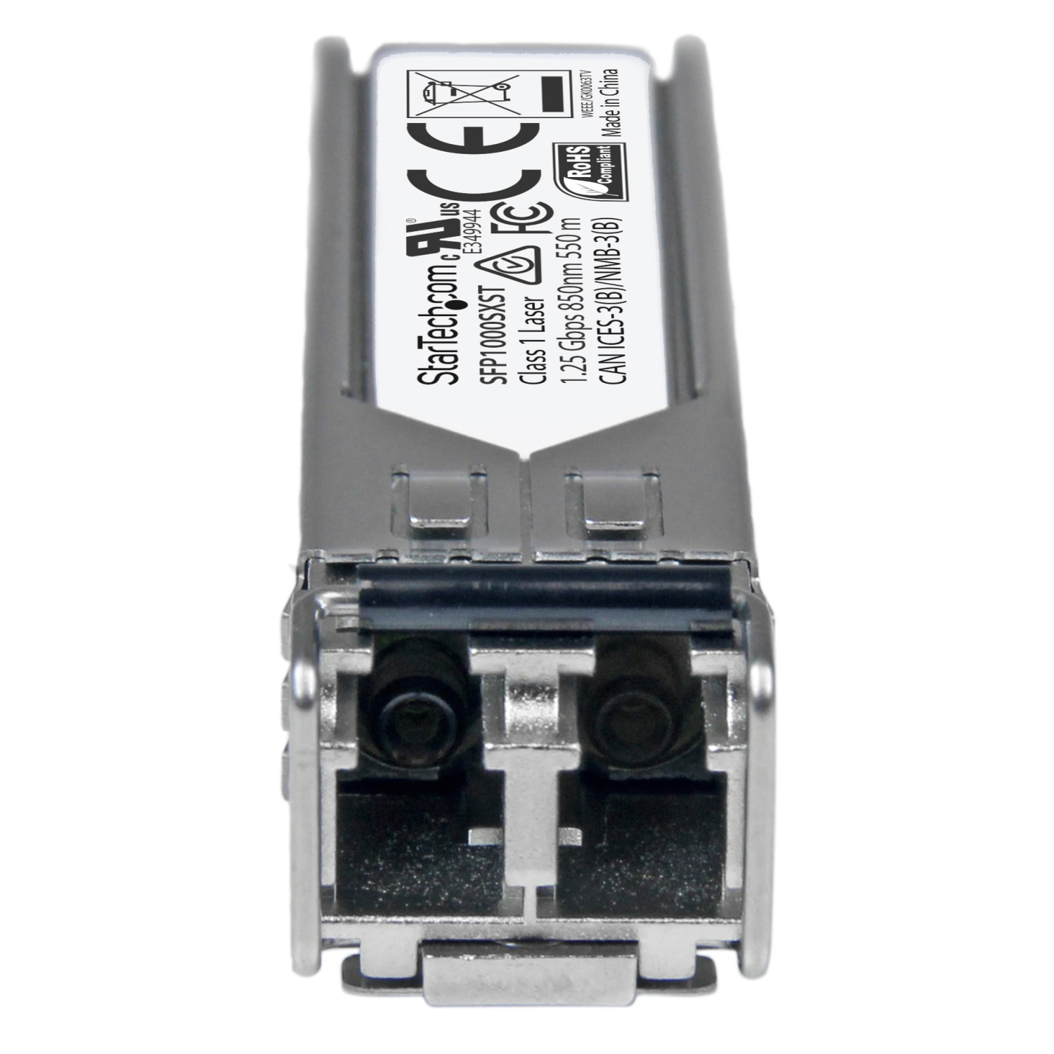 StarTech.com 1000BASE-SX MSA Compliant SFP Module - LC Connector - Fiber SFP Transceiver - Lifetime Warranty - SFP1000SXST - Image 3
