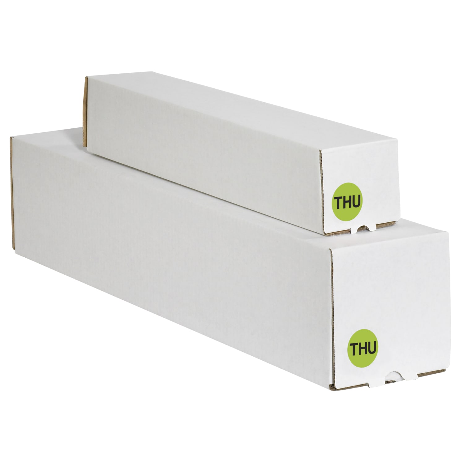 Tape Logic Permanent Inventory Label Roll, DL6532, Weekday-Style, "THU," 2in, Green, Roll Of 500 - Image 3