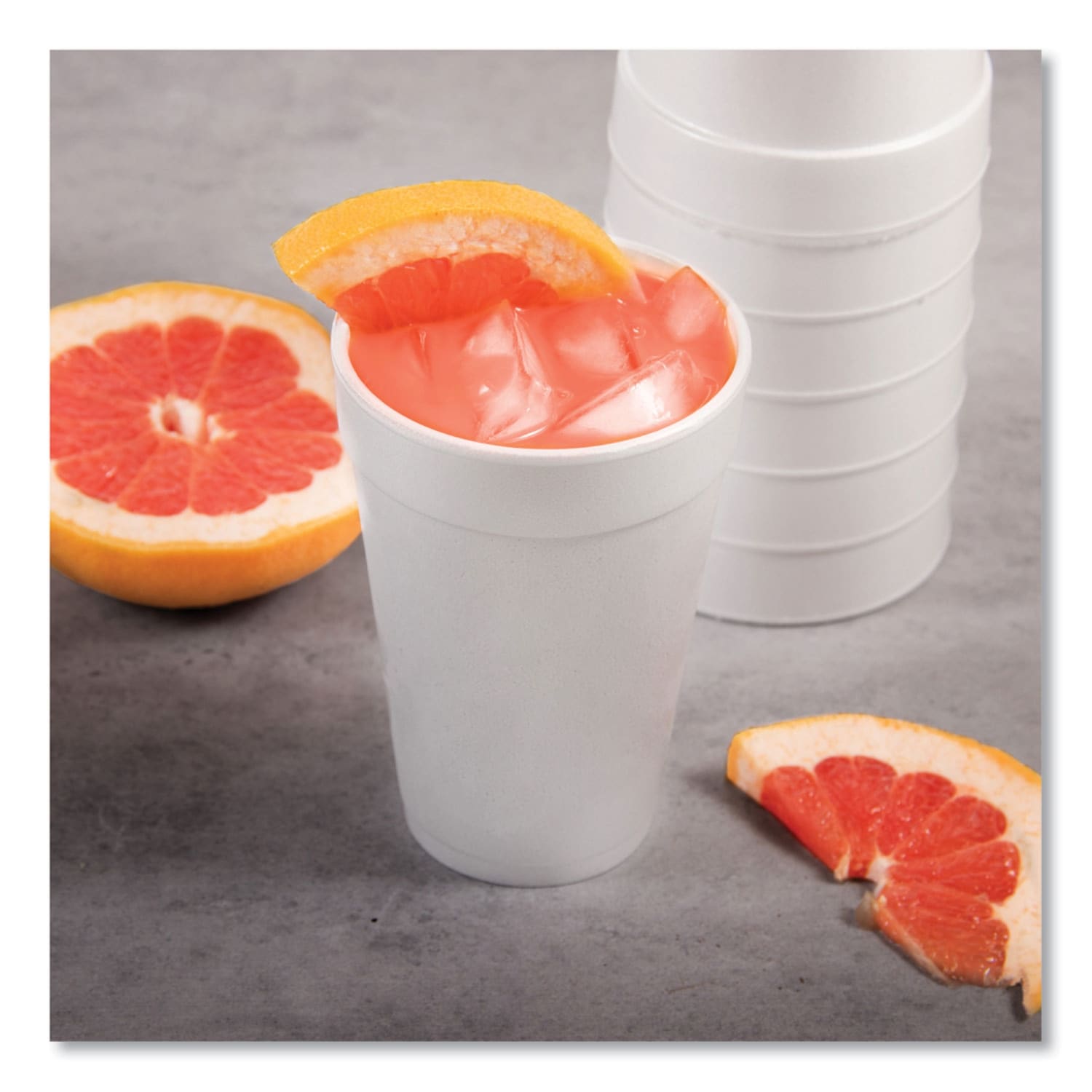 Dart Foam Drink Cups, 16 Oz, White, Bag Of 20 Cups, Carton Of 25 Bags - Image 5