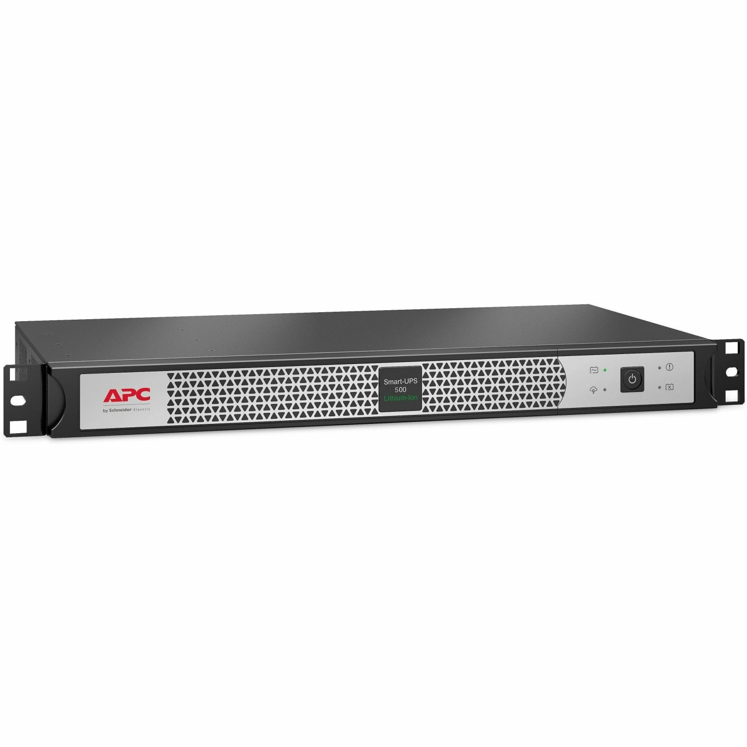 APC Smart-UPS, Line Interactive, 500VA, Lithium-ion, Rackmount 1U, 120V, 4x NEMA 5-15R outlets, SmartConnect Port, Short Depth - 1U Rack-mountable - AVR - 3 Hour Recharge - 2.70 Minute Stand-by - 120 V Input - 120 V AC Output - Sine Wave - Image 4