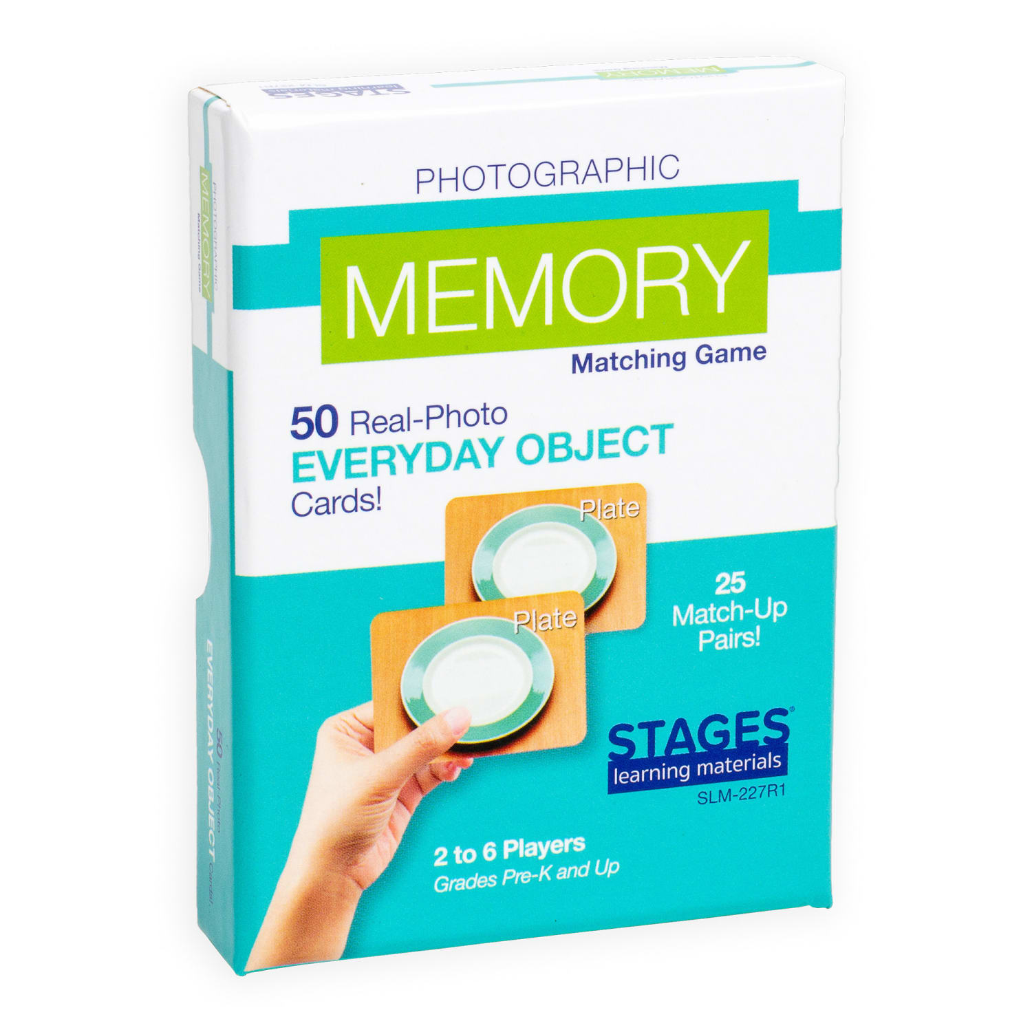 Stages Learning Materials Photographic Memory Matching Games, Everyday Objects, Pack Of 3 Games - Image 3