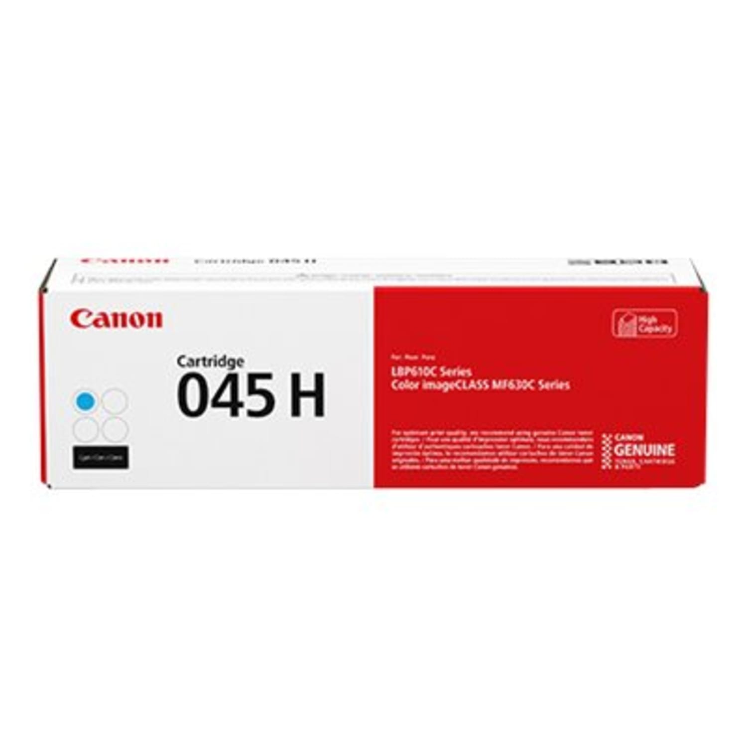 Canon 045H Cyan High Yield Toner Cartridge, 1245C001 - Image 5