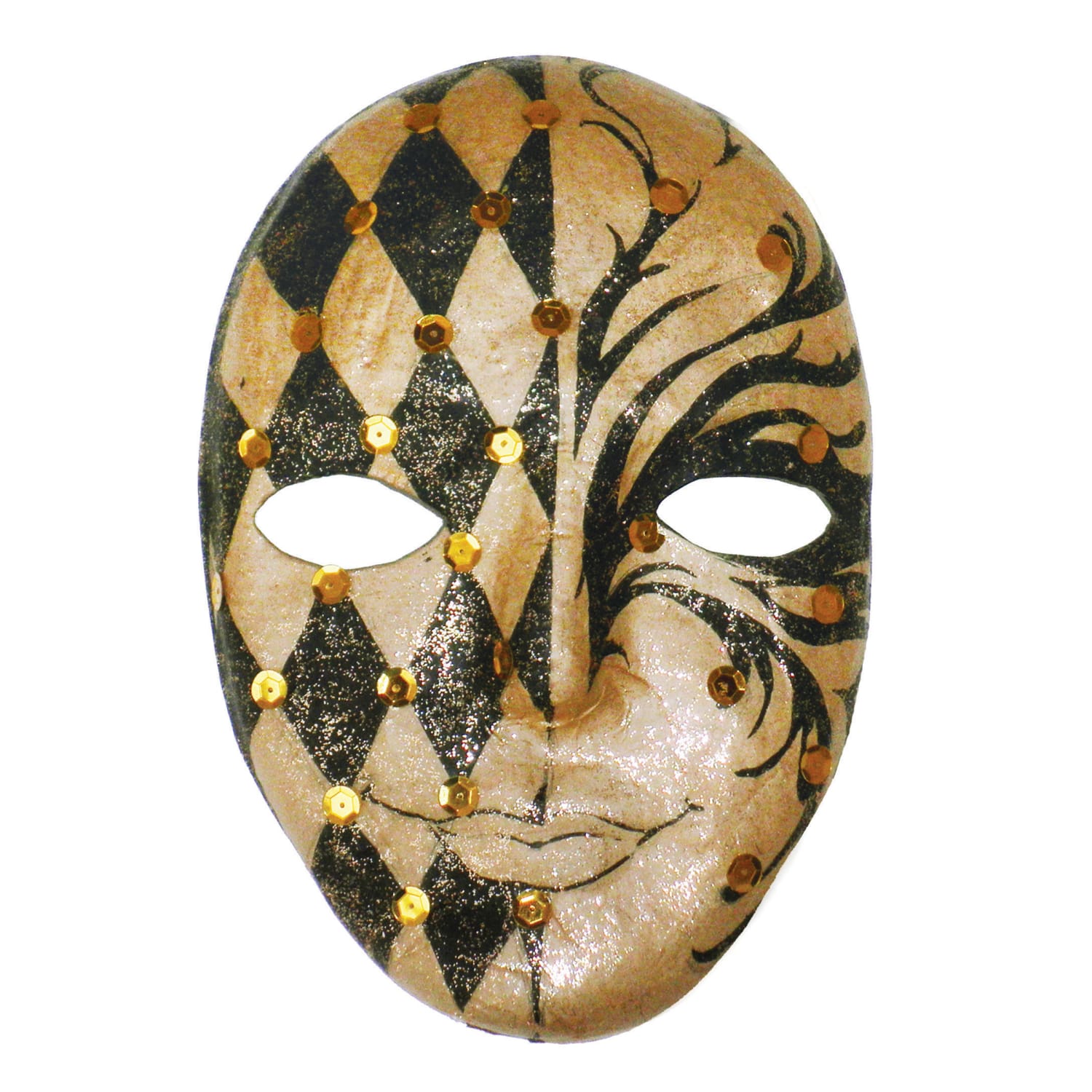Creativity Street Papier Mache Masks, 8in x 5-1/4in, Tan, Pack Of 12 Masks - Image 4
