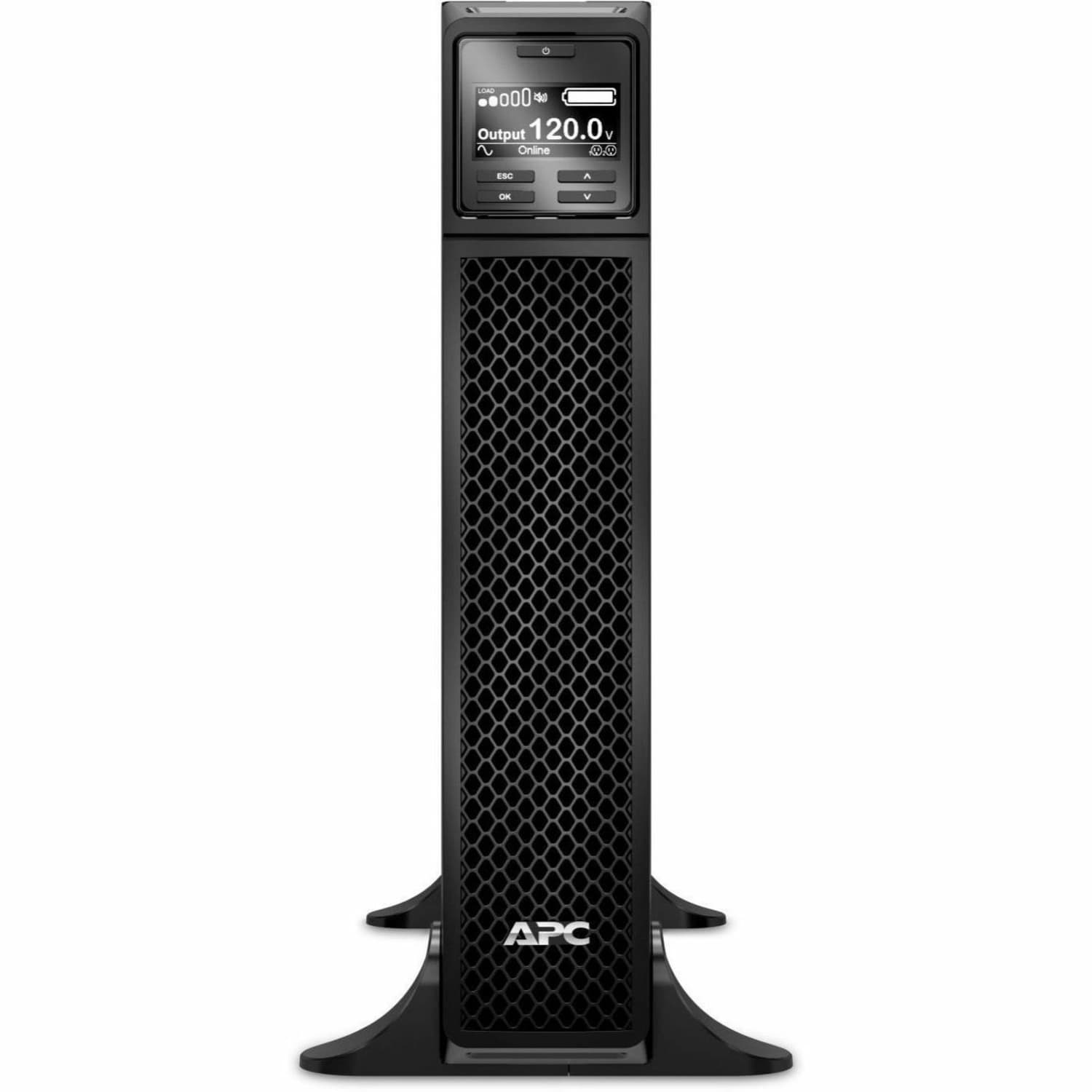 APC Smart-UPS On-Line, 1500VA, Tower, 120V, 6x 5-15R NEMA outlets, SmartSlot, Extended runtime, W/O rail kit - Rack-mountable - 3 Hour Recharge - 5 Minute Stand-by - 120 V Input - 120 V AC Output - Sine Wave - 6 x NEMA 5-15R Receptacle(s) - Image 3
