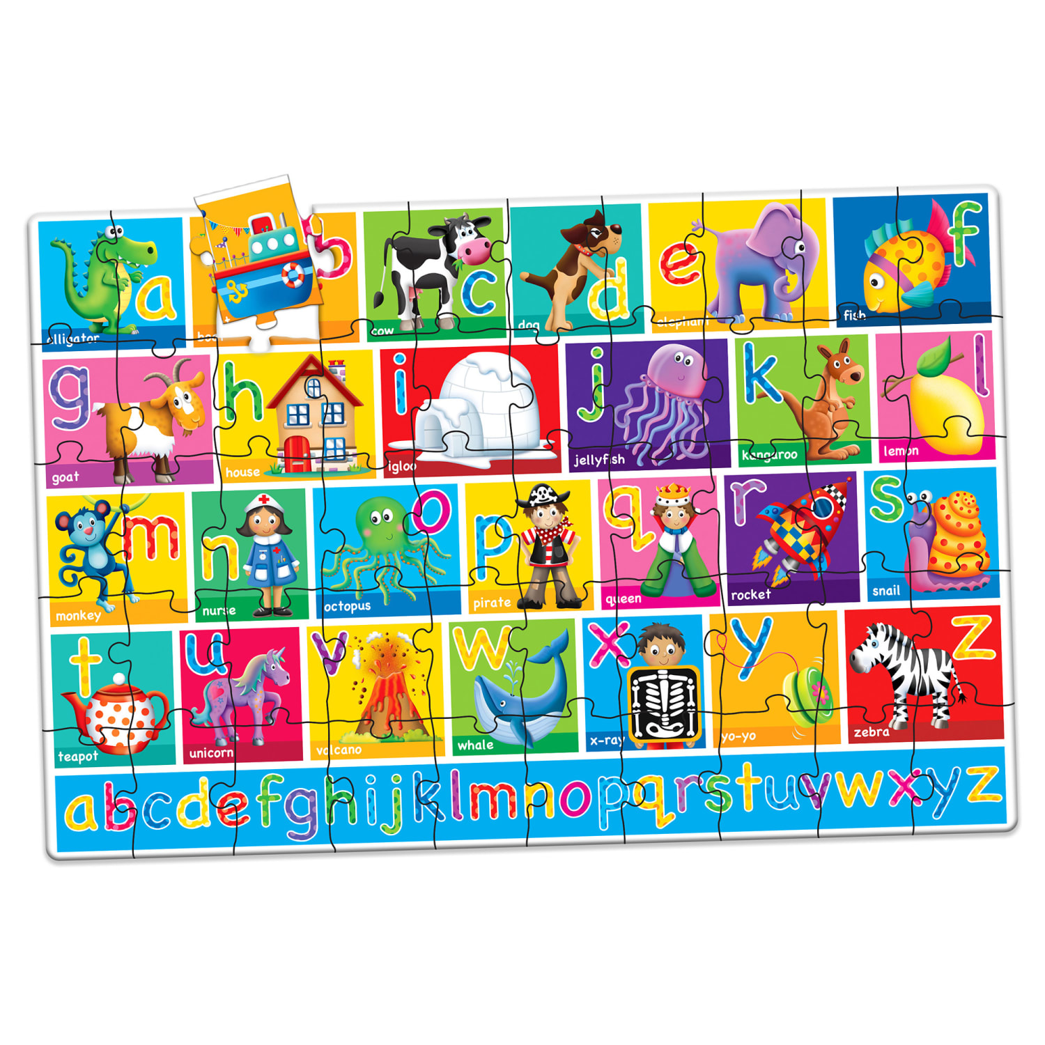 The Learning Journey Jumbo Floor Puzzles - Alphabet - Image 3