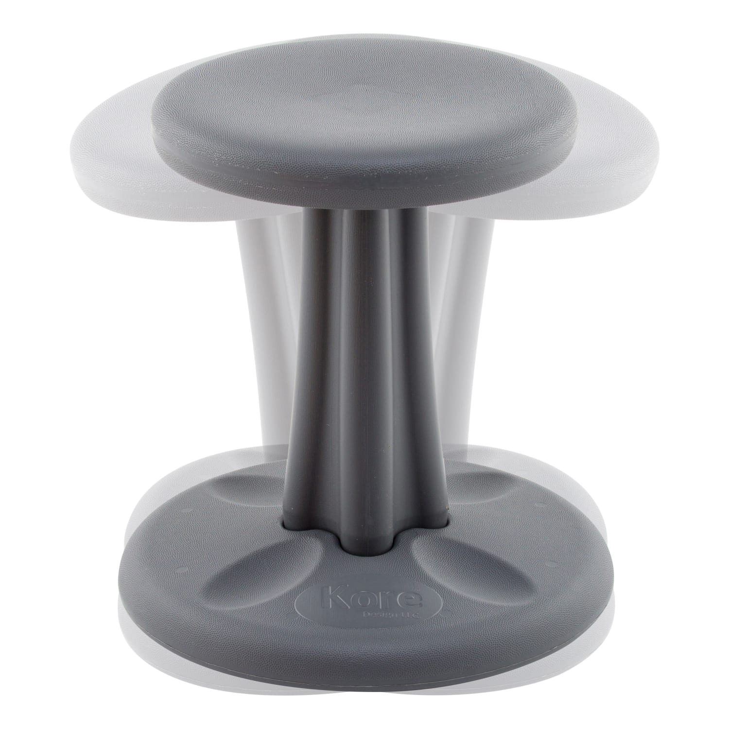Kore Kids Wobble Chair, 14inH, Dark Gray - Image 3