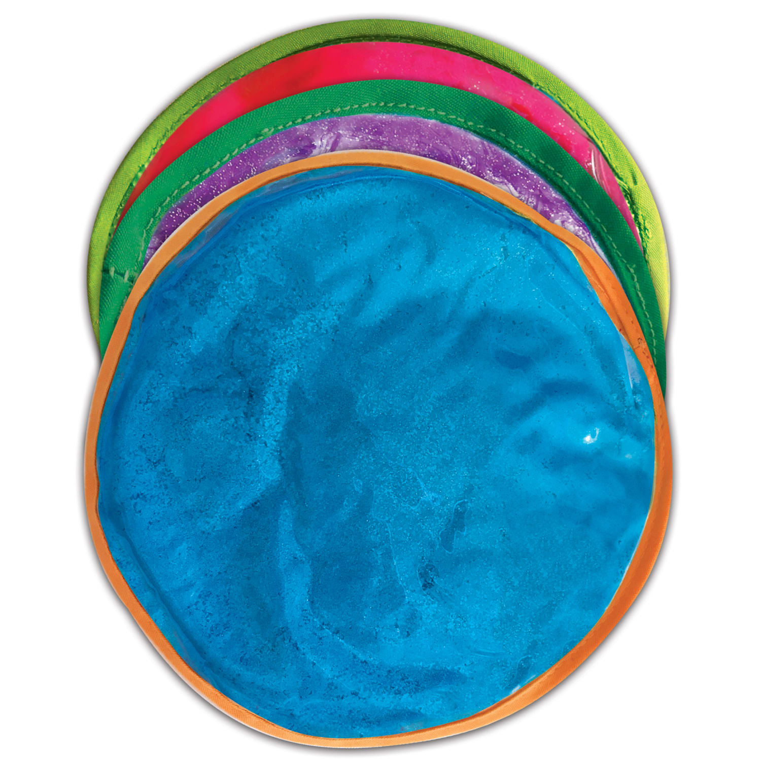Sensory Playtivity Sensory Discs, Squeezy Stuff, Set Of 3 Discs