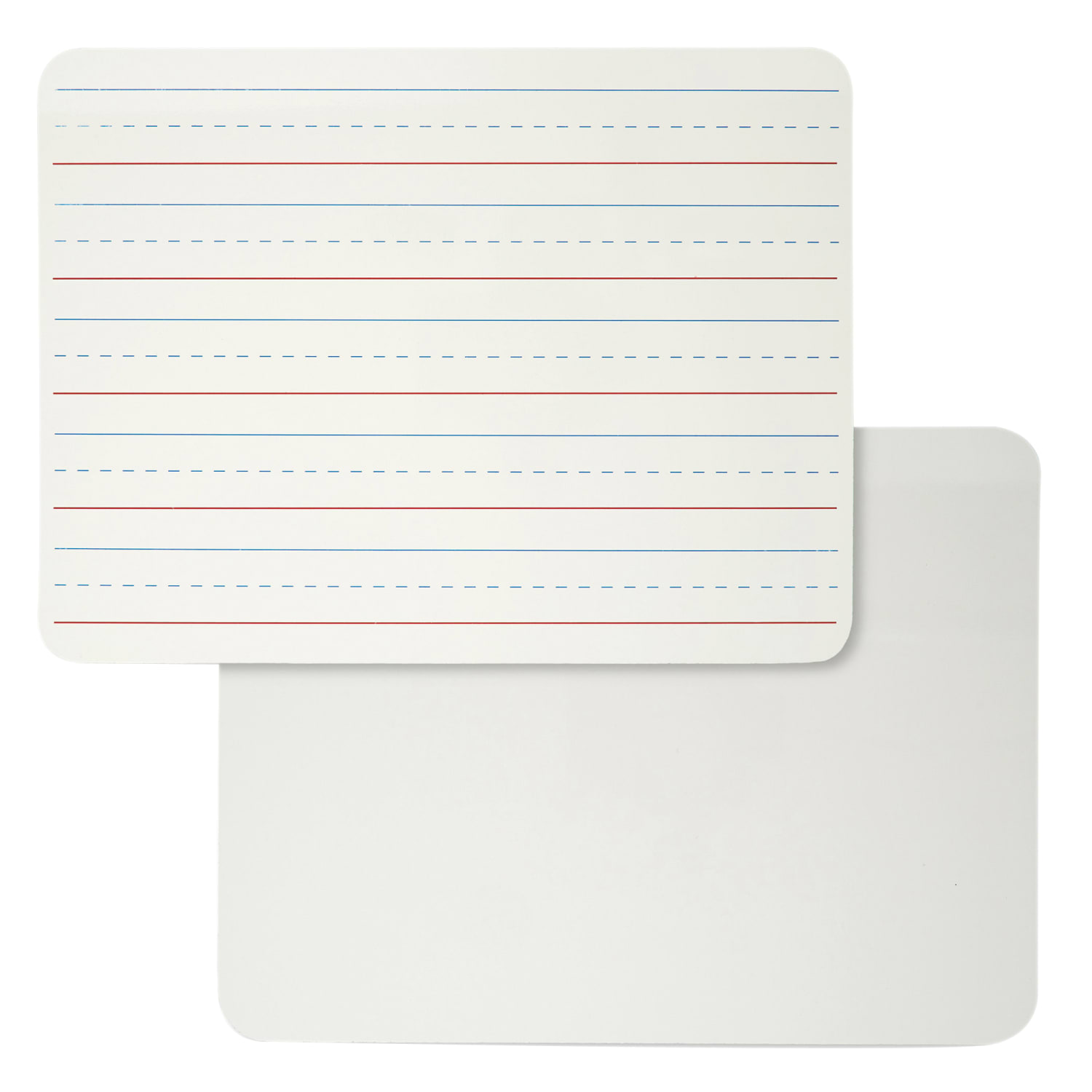 Charles Leonard Magnetic 2-Sided Dry-Erase Boards, 9in x 12in, White/Lined, Pack Of 3 Boards - Image 3