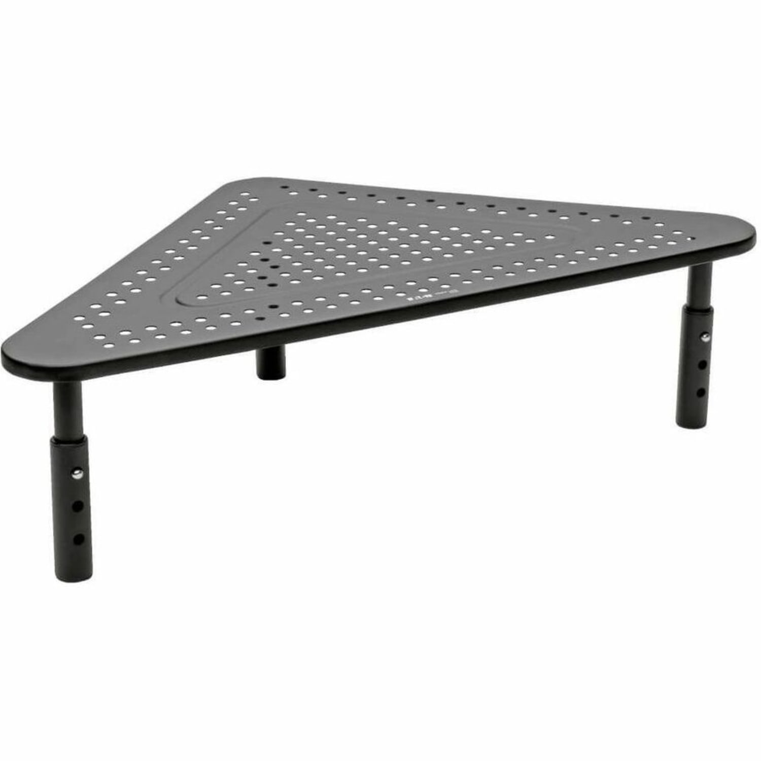 Eaton Tripp Lite Series Monitor Riser for Desk, 12 x 20 in. - Height Adjustable, Corner, Metal, Black - 44 lb Load Capacity - 11.6in Height x 11.6in Width x 19.7in Depth - Desktop, Tabletop, Countertop - Metal - Black - TAA Compliant - Image 5