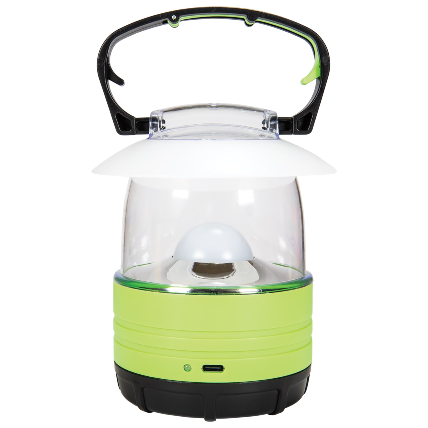Dorcy Adventure Series 1W Portable Rechargeable Mini LED Lantern, 6-11/16inH x 4-1/4inW x 4-1/4inD, Green. - Image 4