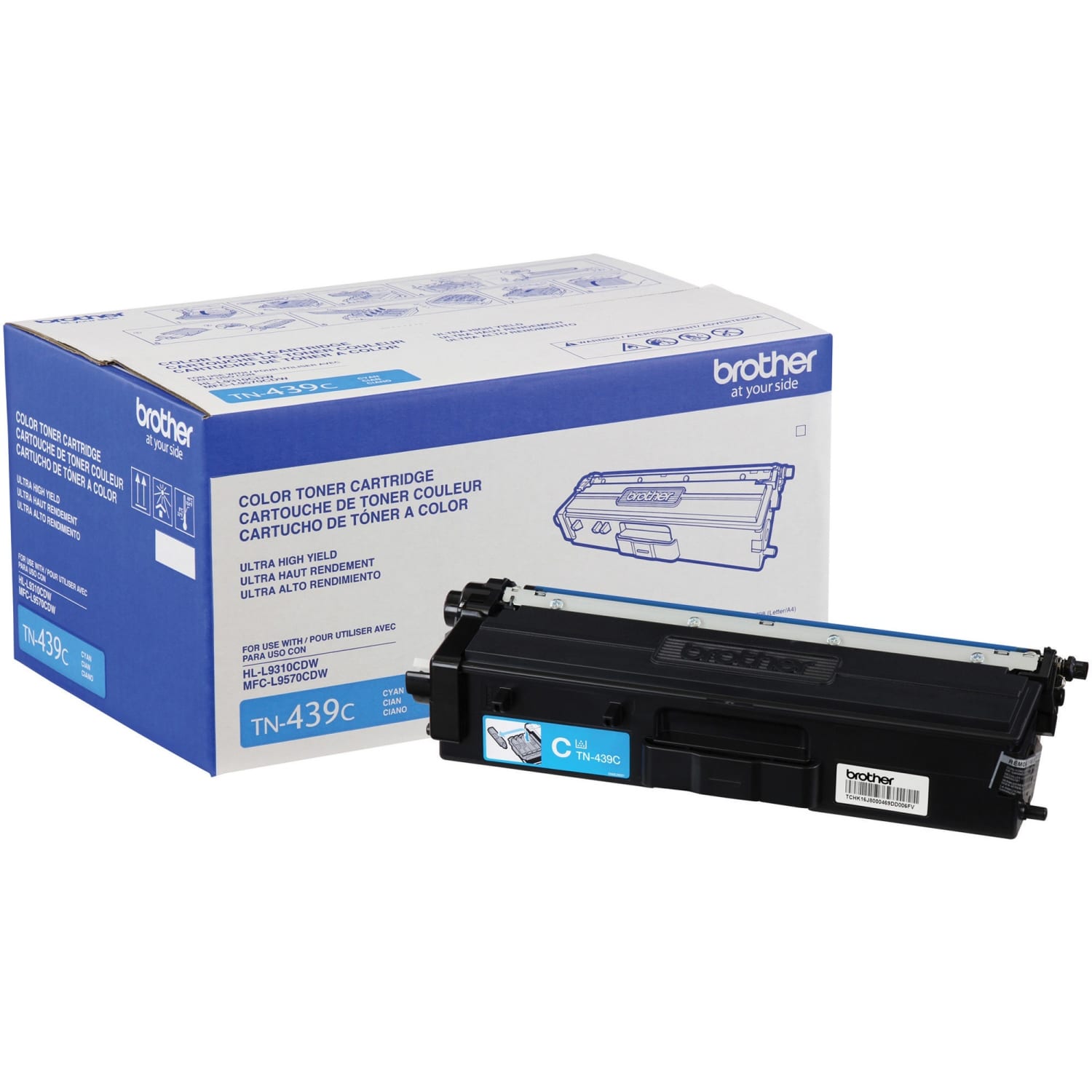 Brother TN-439 Cyan Extra-High Yield Toner Cartridge, TN-439C - Image 3
