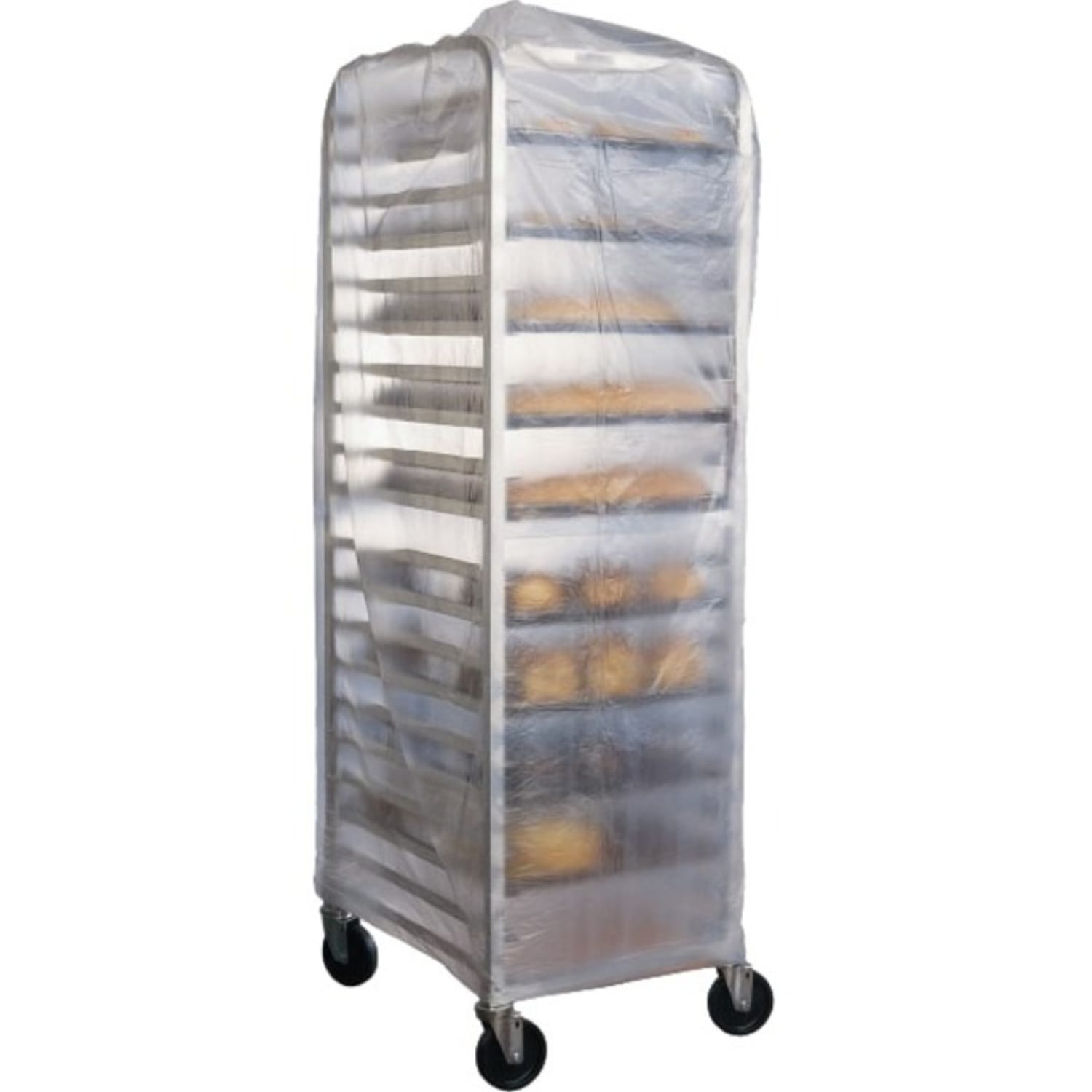 Heritage HDPE Rack Covers, 52inx 83in, Natural, Case Of 50 Covers - Image 3