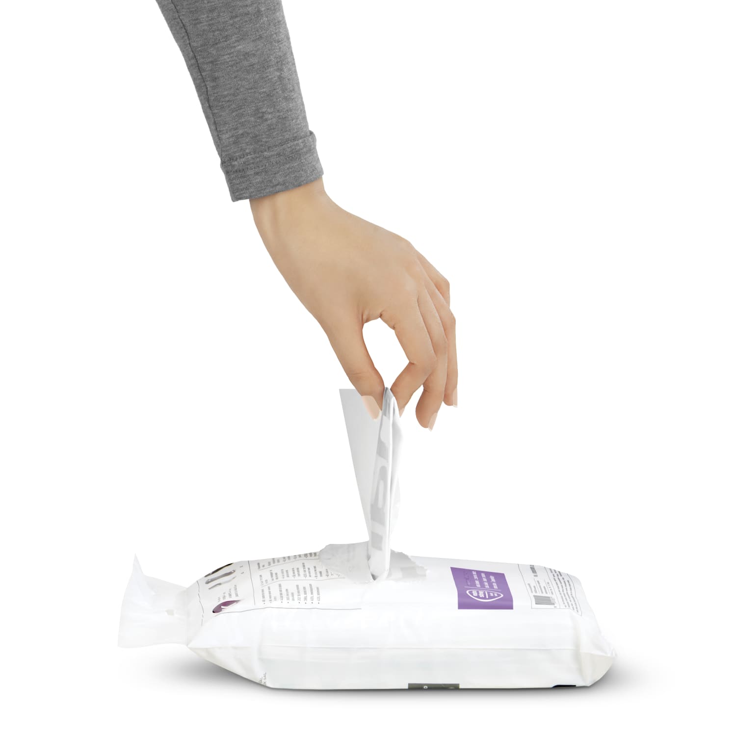 simplehuman Custom Fit Can Liners, J, 30-40L/8-10G, White, Pack Of 240 - Image 4