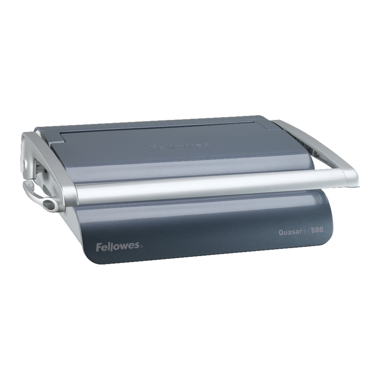 Fellowes Quasar+ 500 Manual Comb Binding Machine, 500 Sheet Capacity, 5.13in x 18.13in x 15.38in, Blue - Image 3