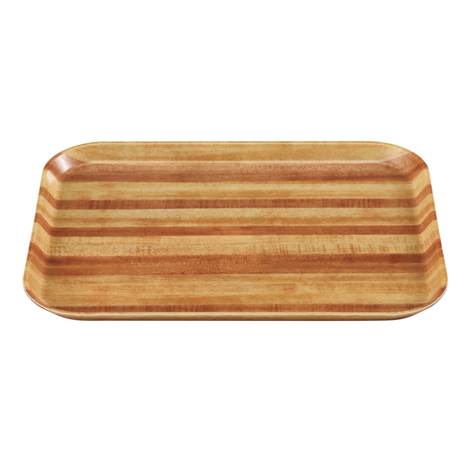 Cambro Camtray Rectangular Serving Trays, 15in x 20-1/4in, Light Butcher Block, Pack Of 12 Trays - Image 3