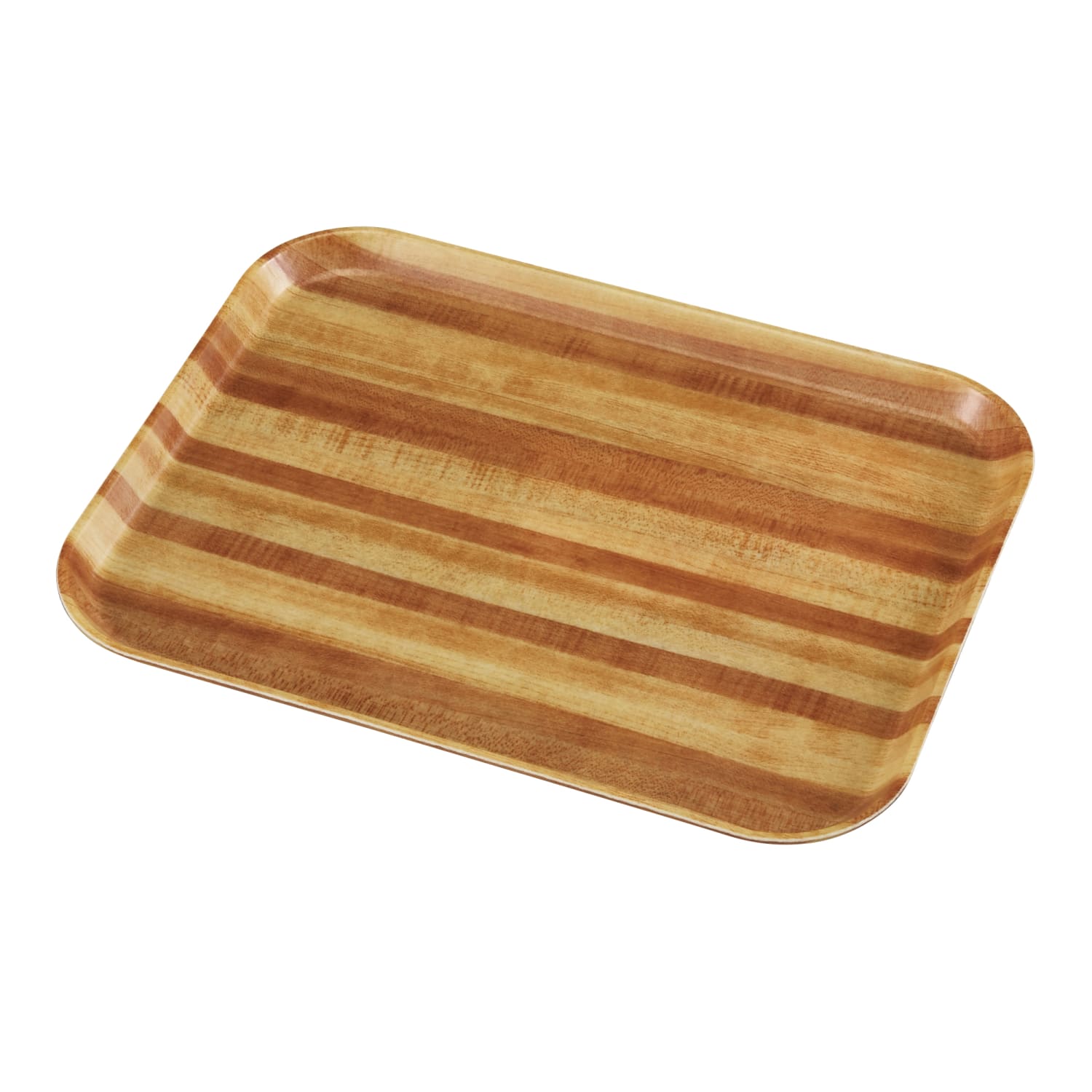 Cambro Camtray Rectangular Serving Trays, 15in x 20-1/4in, Light Butcher Block, Pack Of 12 Trays - Image 4