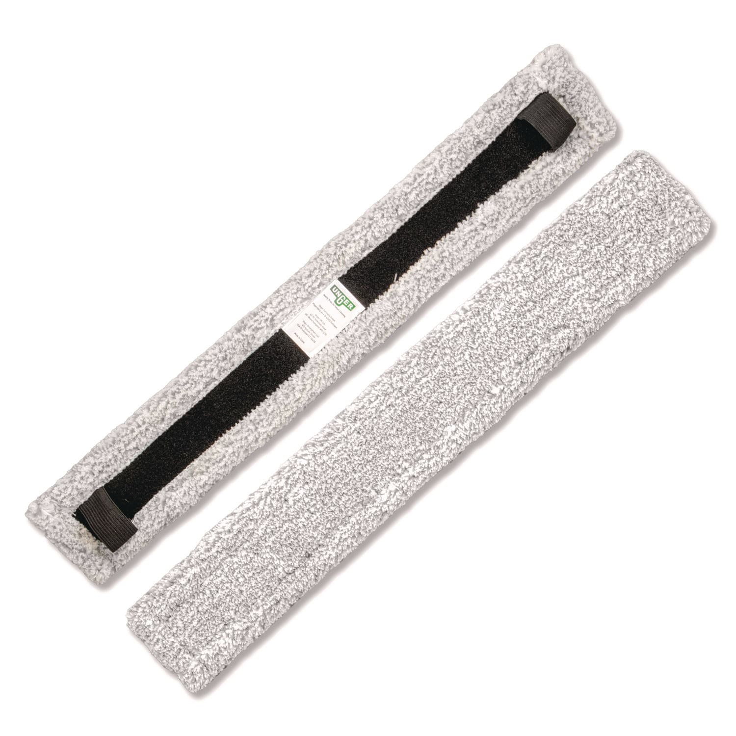 Unger VisaVersa Pro Microfiber Replacement Pad, 14in, Light Gray, 10/Carton