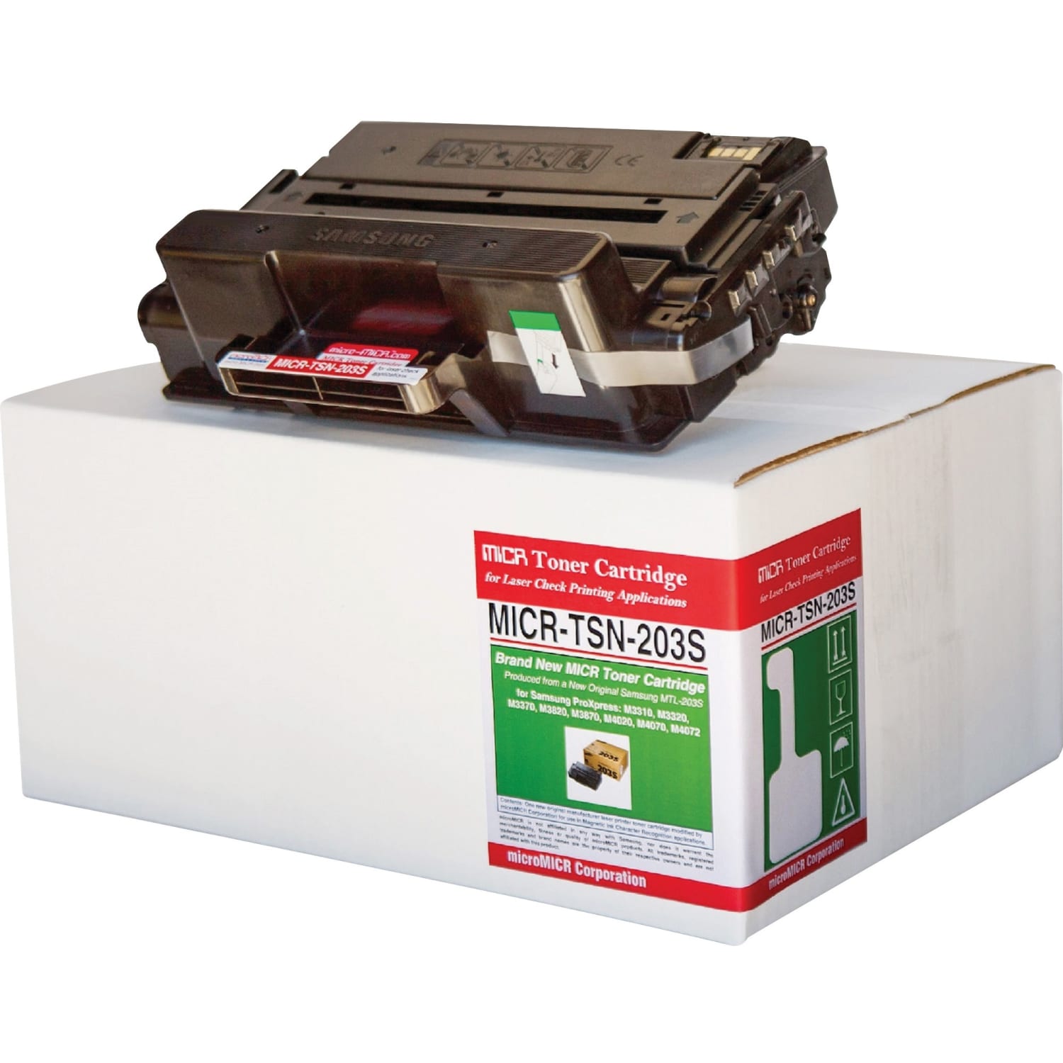 microMICR Standard Yield Laser Toner Cartridge MTL203S - Black - 1 Each - 3000 Pages - Image 4