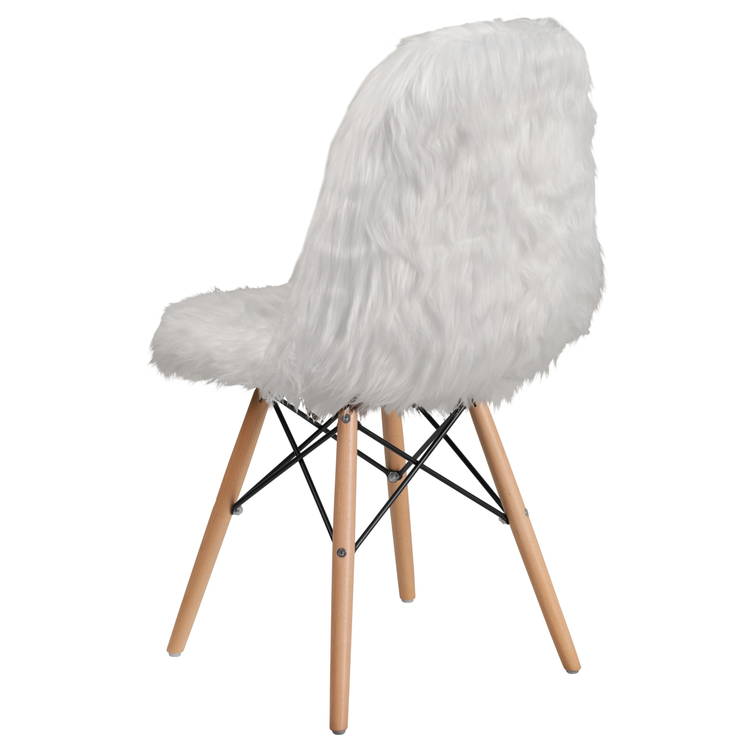 Flash Furniture Shaggy Dog Accent Chair White PopularChairscom Flash Furniture Shaggy Dog Accent Chair White PopularChairscom