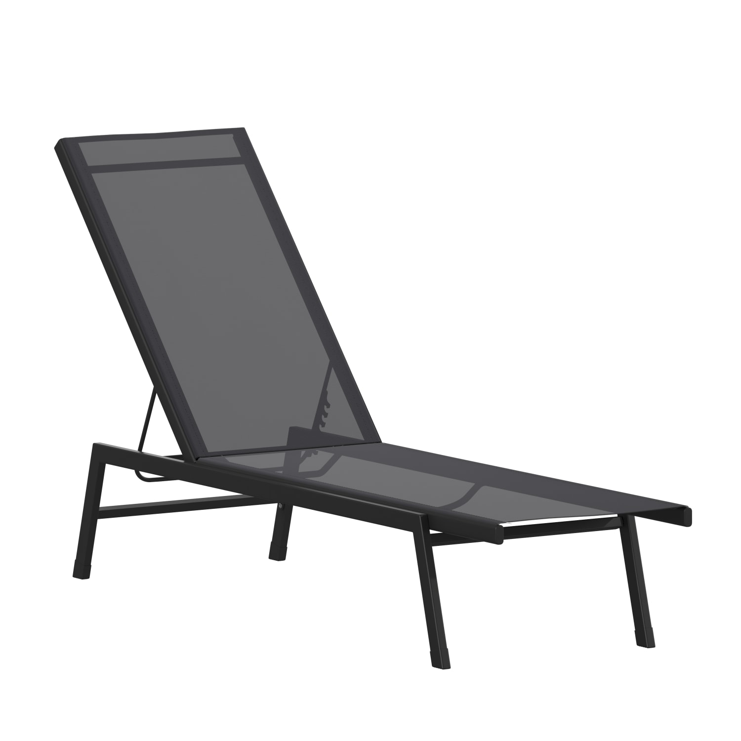 Flash Furniture Brazos Fabric Adjustable Chaise Lounge Chair Black PopularChairscom Flash Furniture Brazos Fabric Adjustable Chaise Lounge Chair Black PopularChairscom