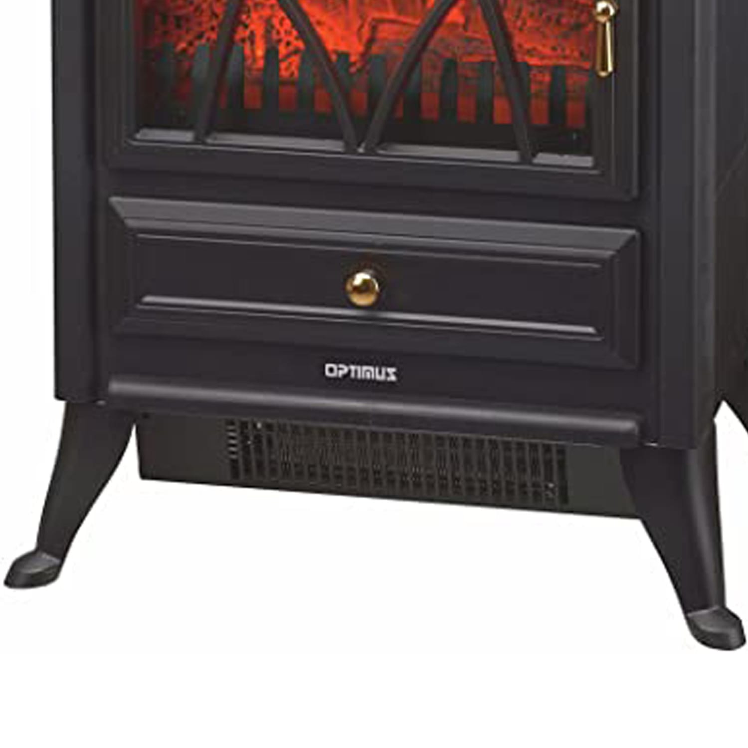 Optimus Electric Flame Effect Heater, 13in x 13in - Image 5
