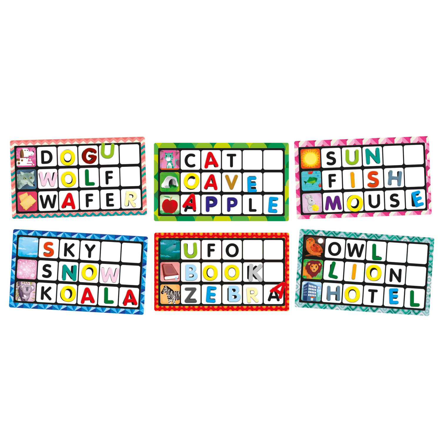 Headu Montessori Touch Bingo Letters & Words, Pre-K To 1st Grade - Image 4