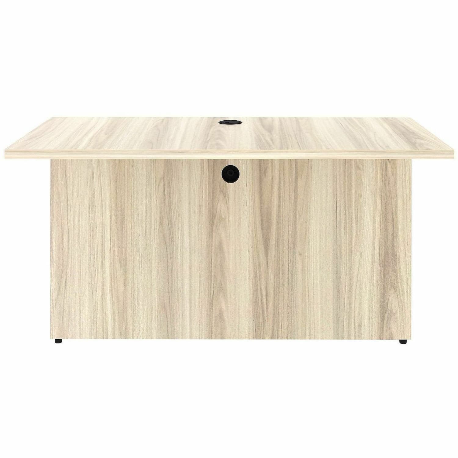 Lorell Essentials Rectangular Bridge, 29.5inH x 48inW x 24inD, 1in Thick Top, Modern Elm - Image 3