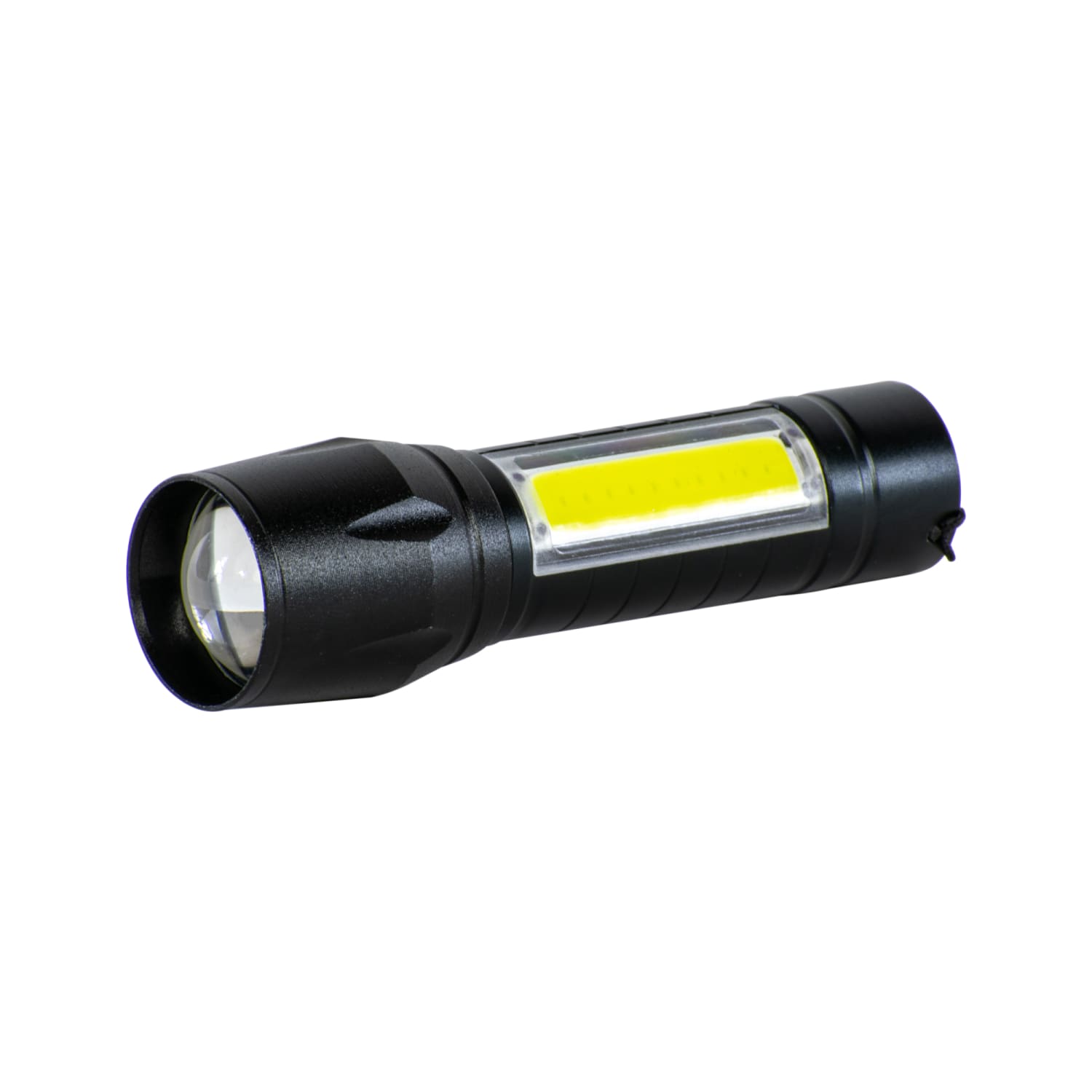 Dorcy Ultra HD 100W LED Rechargeable Aluminum Flashlight with Area Light, 1-1/2inH x 5inW x 1-7/16inD, Black - Image 3