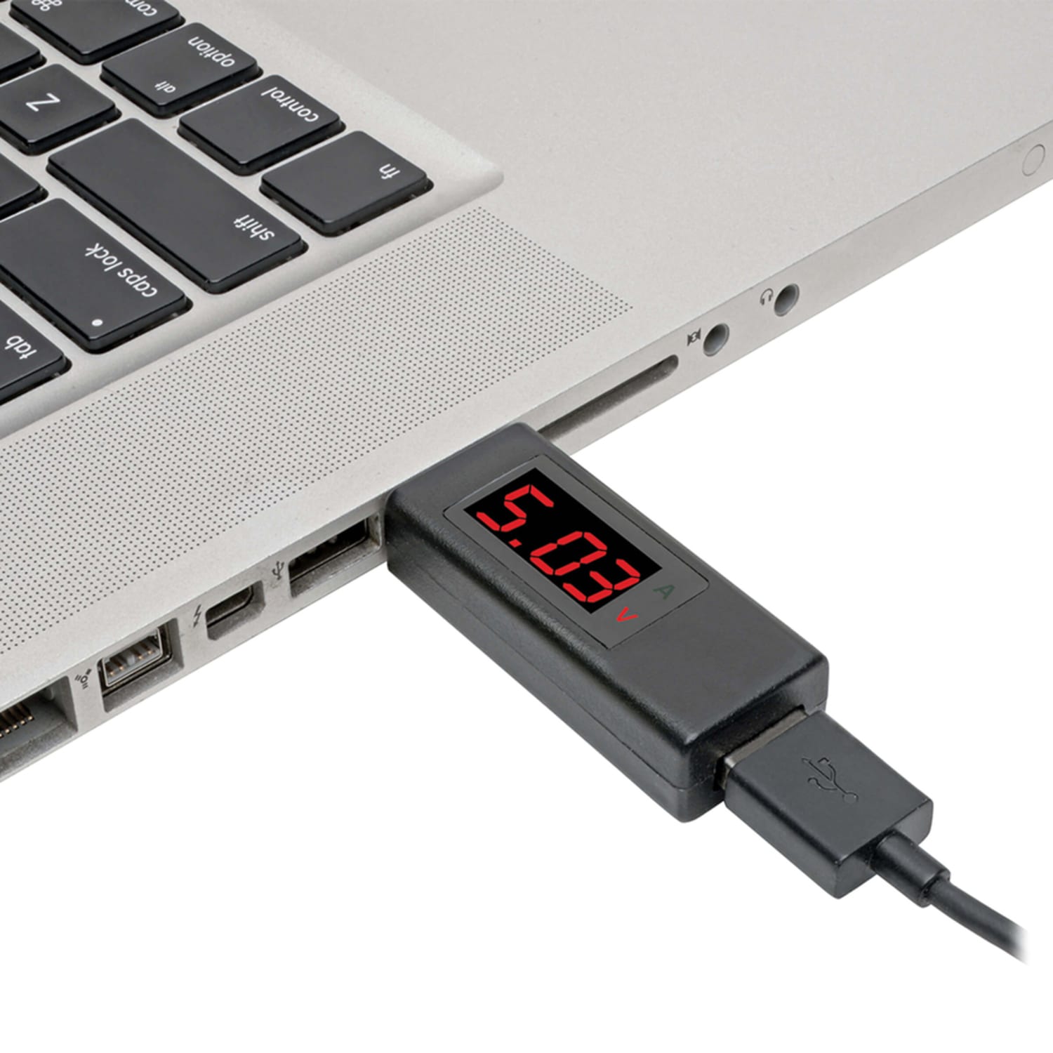 Tripp Lite USB-A Voltage and Current Tester Kit LCD Screen USB 3.1 Gen 1 M/F - USB Port Testing - USB - Image 3
