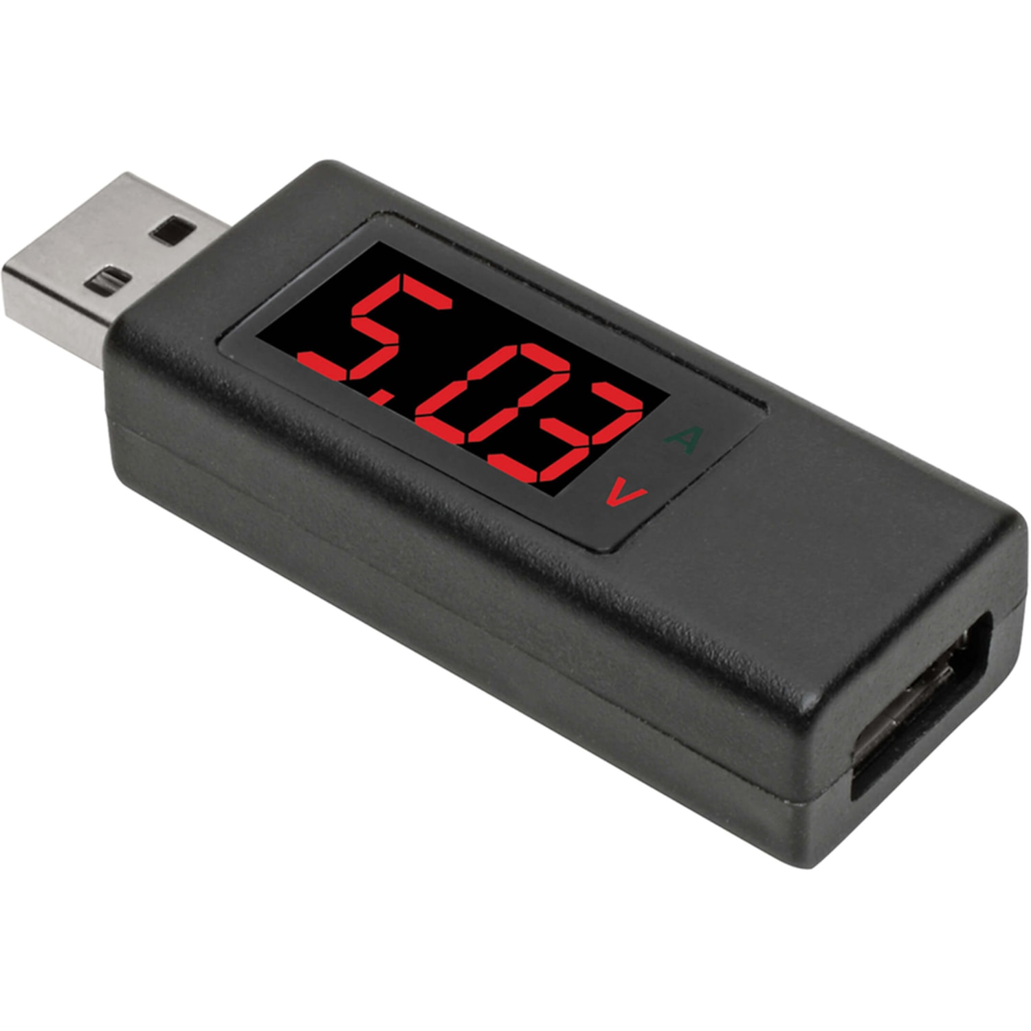 Tripp Lite USB-A Voltage and Current Tester Kit LCD Screen USB 3.1 Gen 1 M/F - USB Port Testing - USB - Image 5
