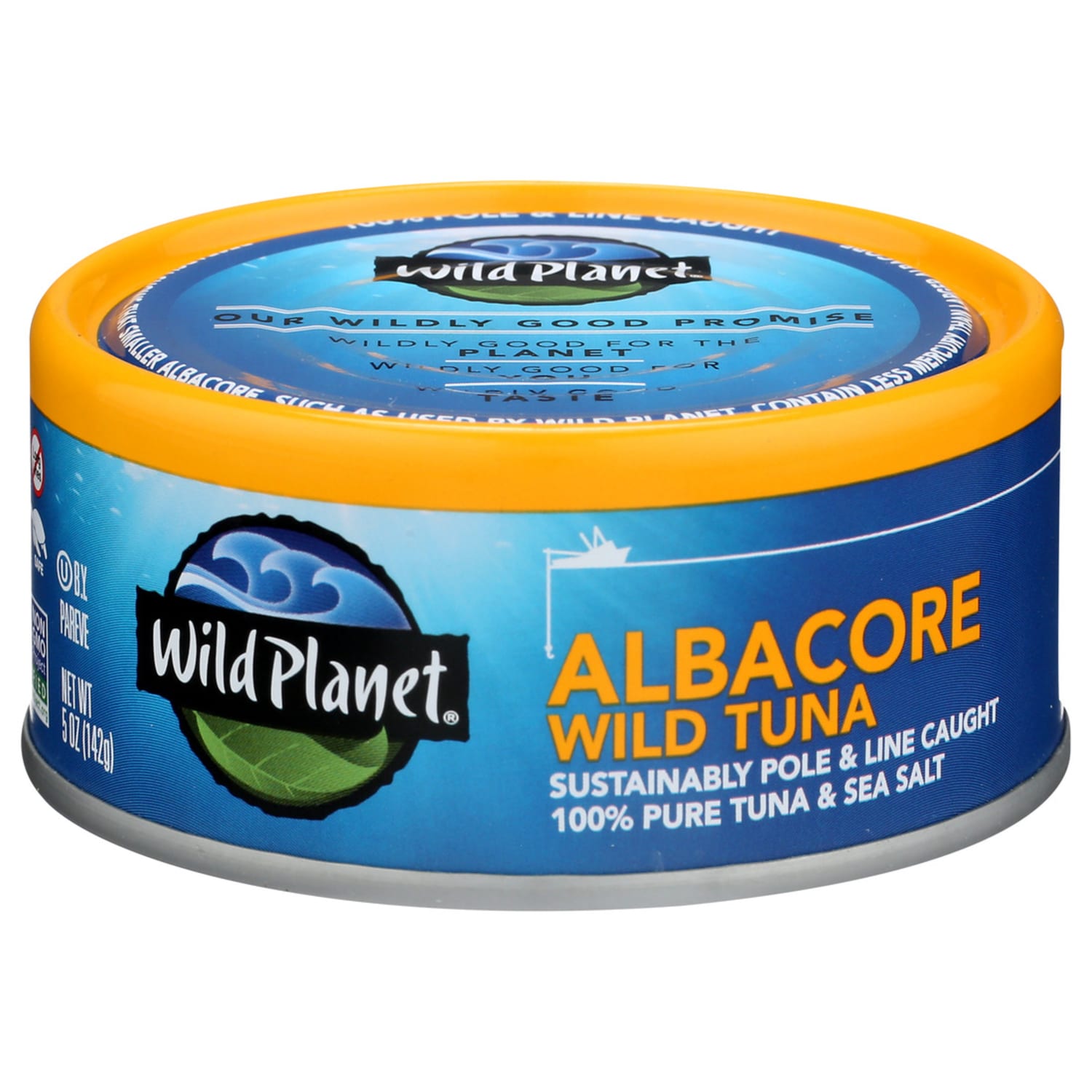 Wild Planet Wild Albacore Tuna Pouches, Low Mercury, 5 Oz, Total Qty 12 - Image 3