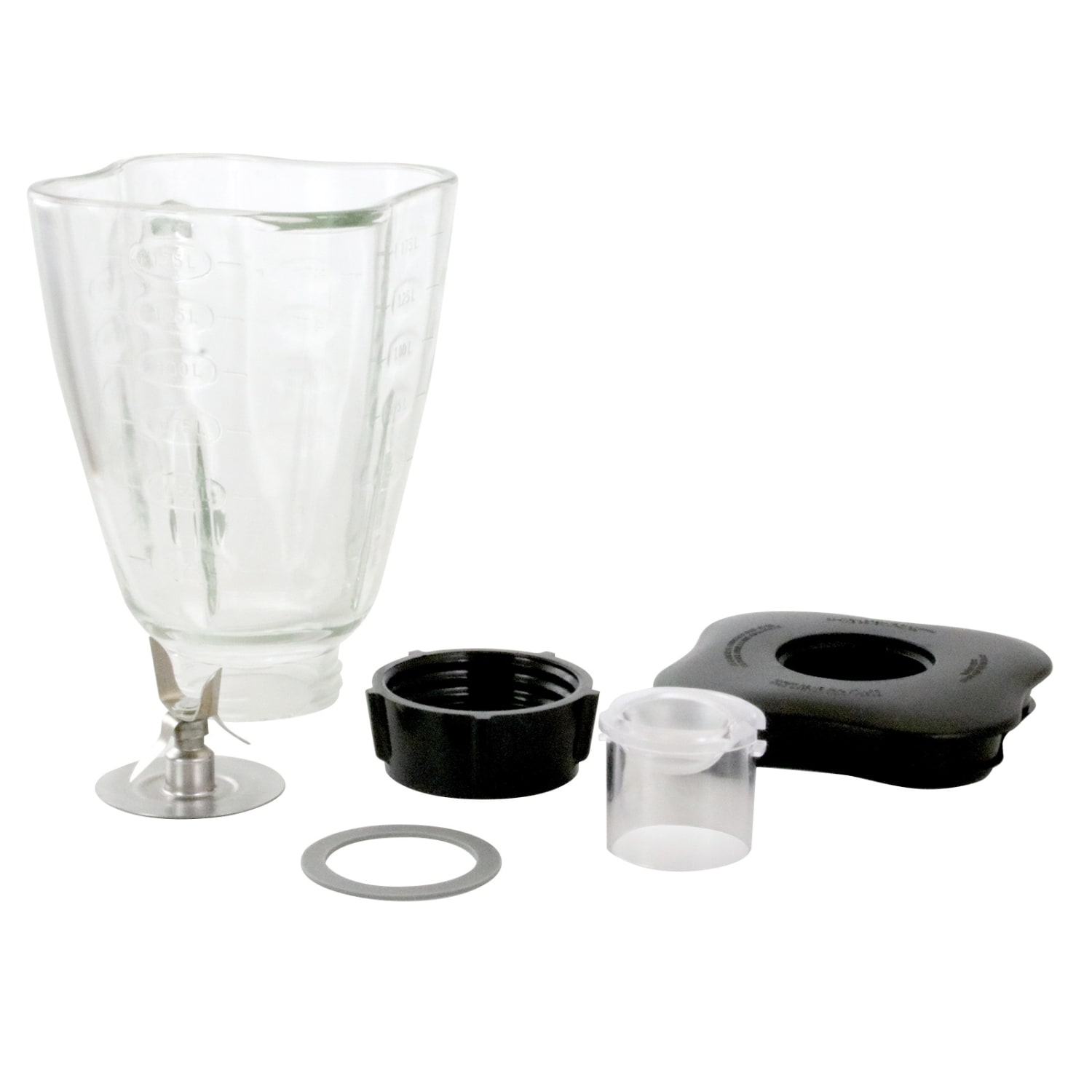 Better Chef 6-Piece Square Blender Glass Jar Replacement Kit, 59 Oz - Image 3