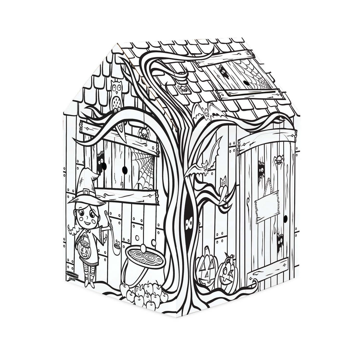 Bankers Box At Play Playhouse, 48inH x 32inW x 38inD, Halloween - Image 5