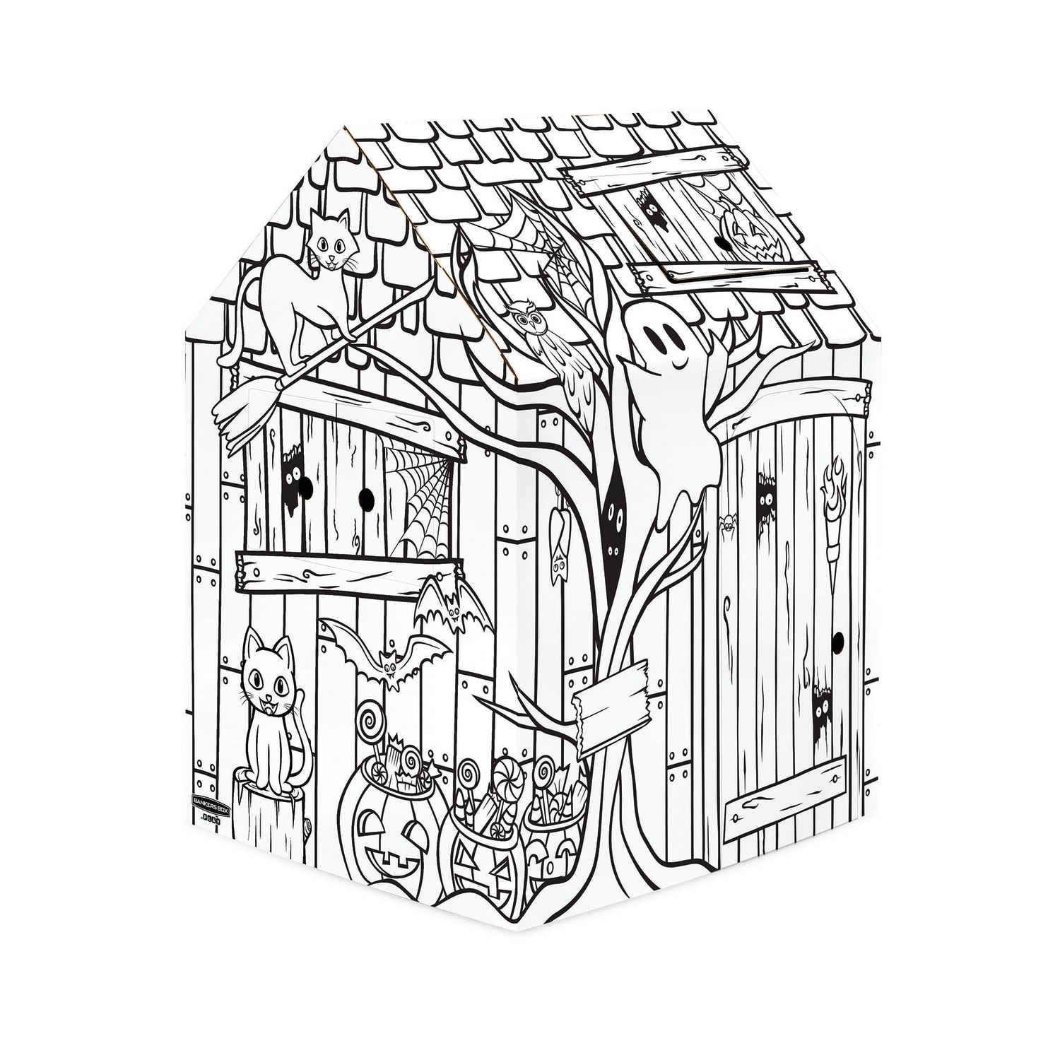 Bankers Box At Play Playhouse, 48inH x 32inW x 38inD, Halloween - Image 6
