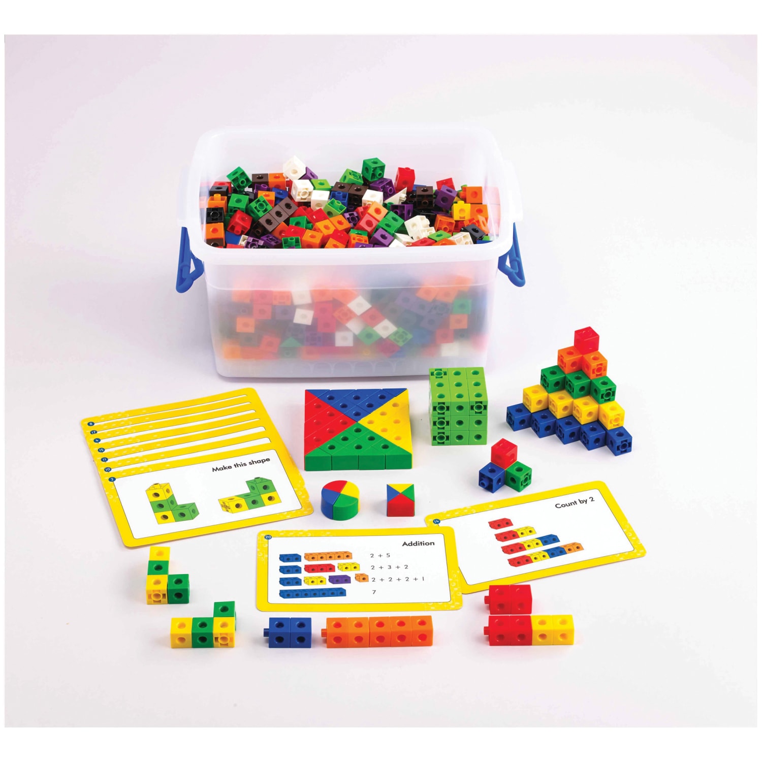 Edx Education Linking Cubes, 3/4in, Pack Of 500 Cubes - Image 3