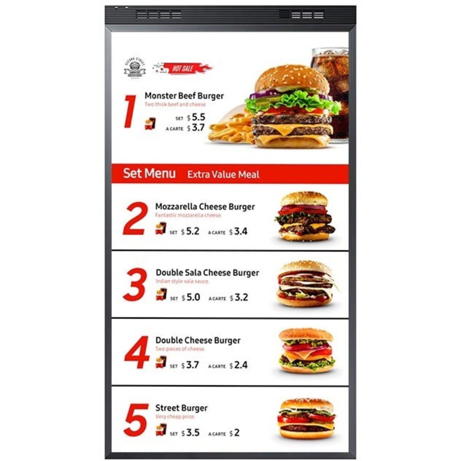 Samsung OM46N-D Digital Signage Display - 46in LCD Cortex A72 1.70 GHz - 2.50 GB - 1920x 1080 - Edge LED - OM46ND - Image 3