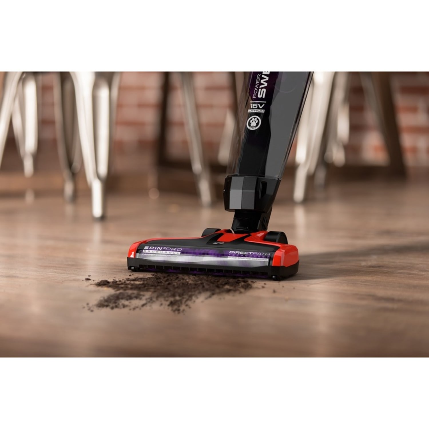 Dirt Devil Power Swerve Pet Cordless Stick Vacuum - 16.91 fl oz - Bagless - Brushroll, Nozzle, Filter - BD22052 - Image 4