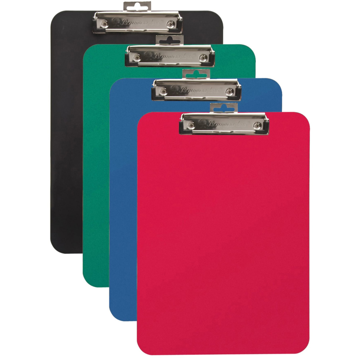 Baumgartens Unbreakable Clipboard, 8 1/2in x 11in, 90% Recycled, Black - Image 4