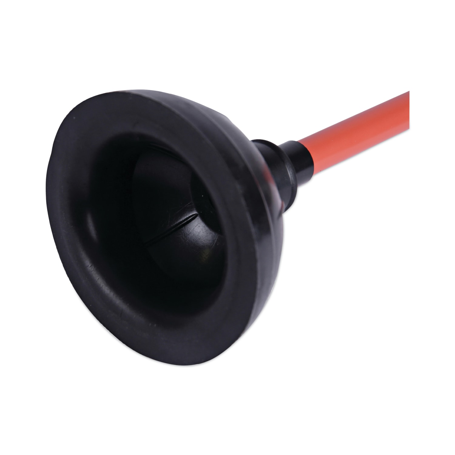 Boardwalk Rubber Toilet Plunger, 18in, Red/Black - Image 6