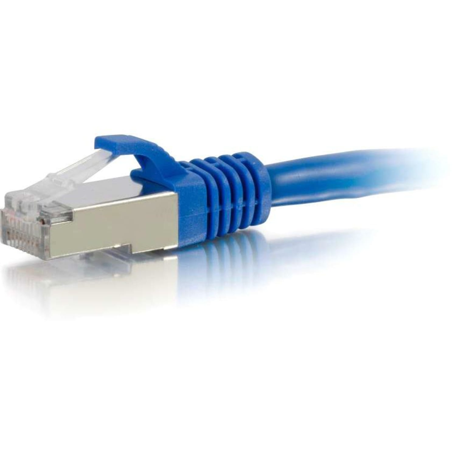 C2G 7ft Cat6 Ethernet Cable - Snagless Shielded (STP) - Blue - Category 6 for Network Device - RJ-45 Male - RJ-45 Male - Shielded - 7ft - Blue - Image 3