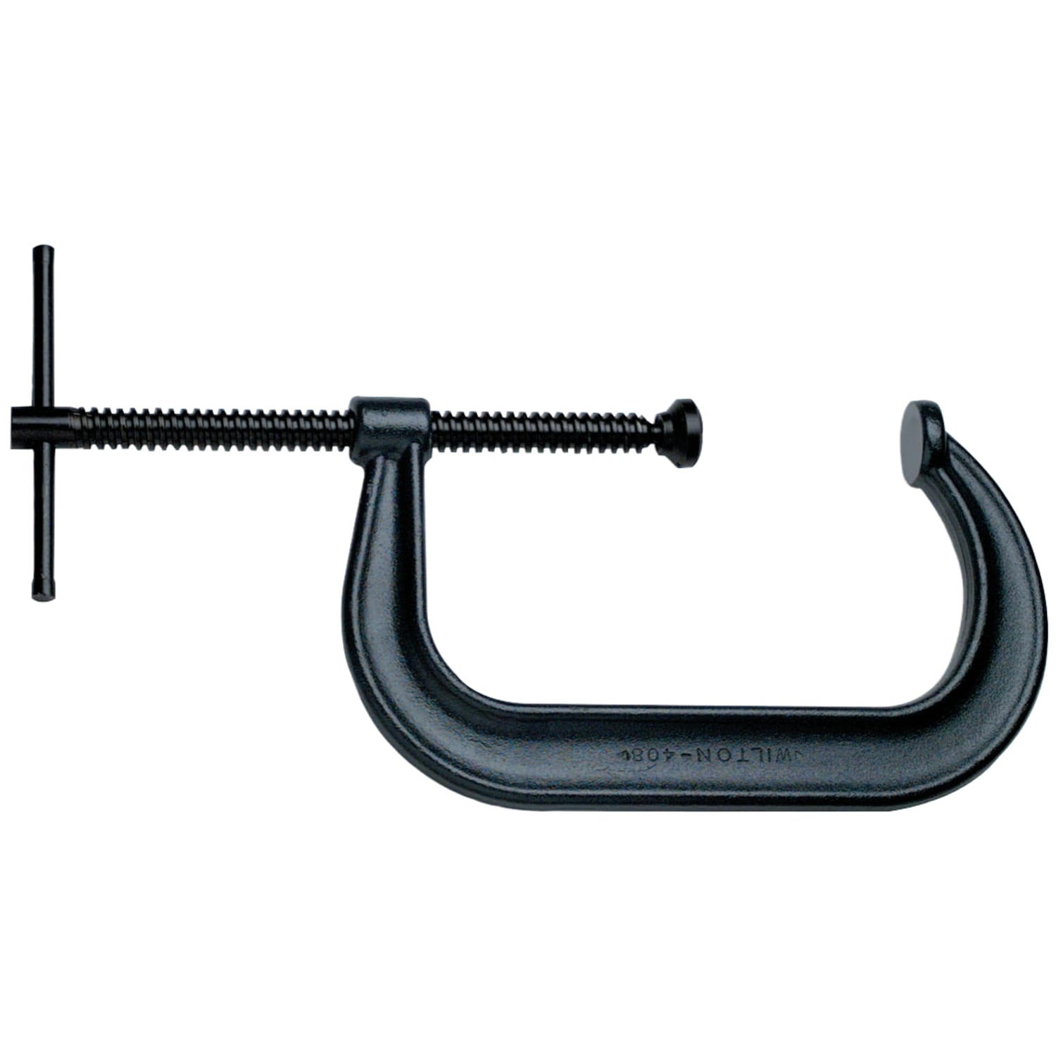 400 Series C-Clamp, Sliding Pin, 5 in Throat Depth
