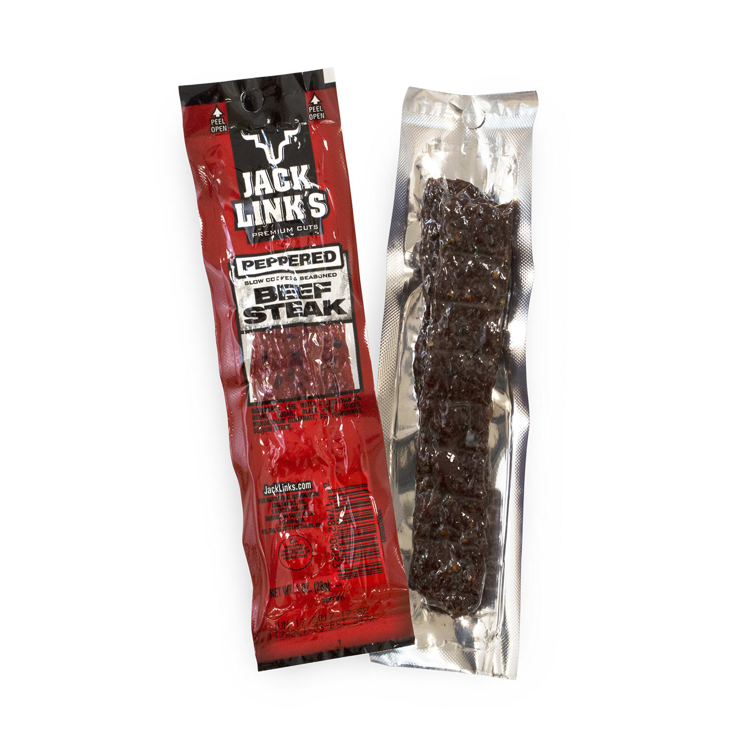 Jack Links Beef Steak, Peppered, 1 Oz, Pack Of 12 - Image 3