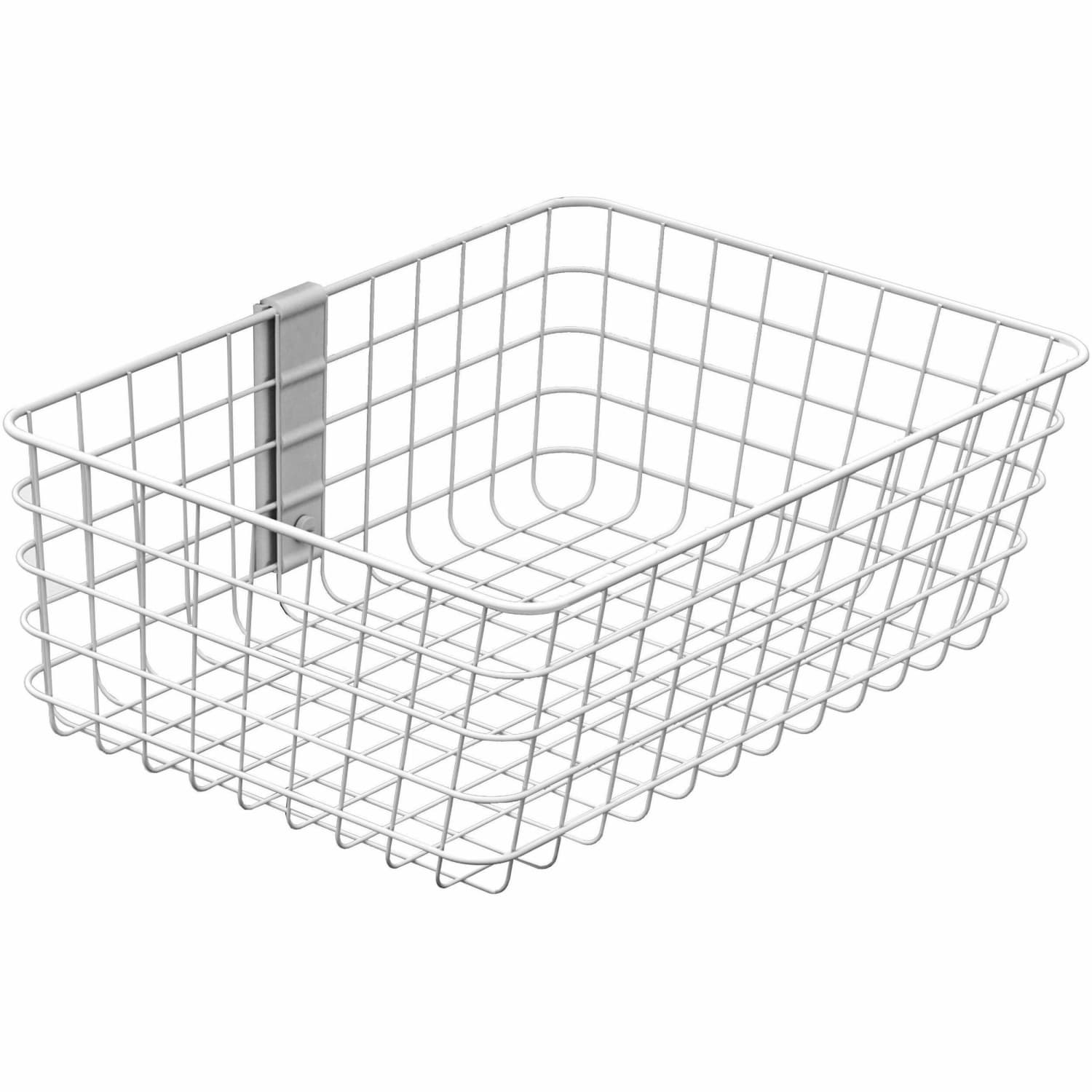 Ergotron SV Wire Basket, Large, Large, 5 lb Weight Capacity, 19.88inL x 17inW x 13inD x 6inH, White