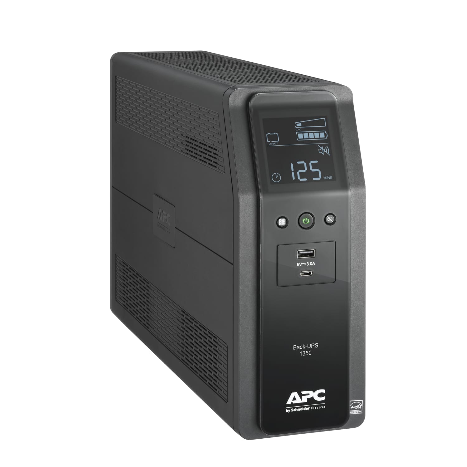 APC Back-UPS Pro 10-Outlet Tower Uninterruptible Power Supply, 1,350VA/810 Watts, BN1350M2 - Image 4