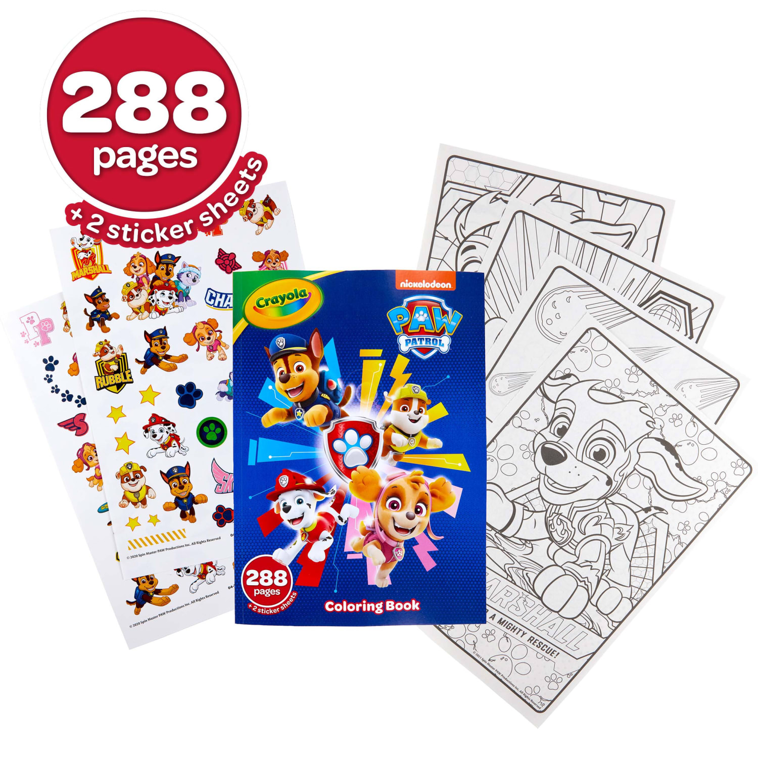 Crayola Paw Patrol Coloring Book - Image 3